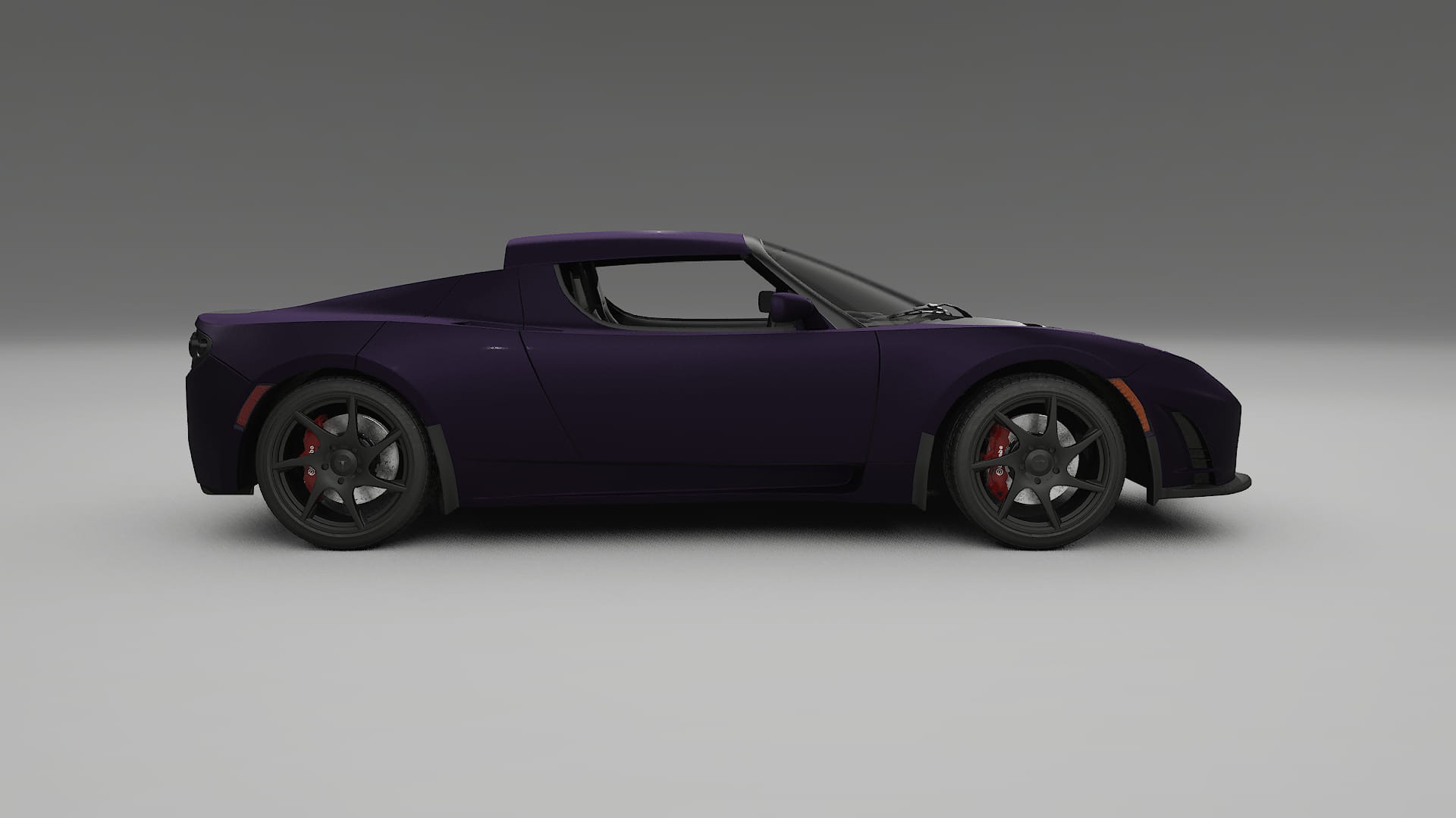 Tesla Roadster 25 TPU Lackskyddsfilm | VIOLET Färgskiftande PPF – Komplett Förskuret Kit