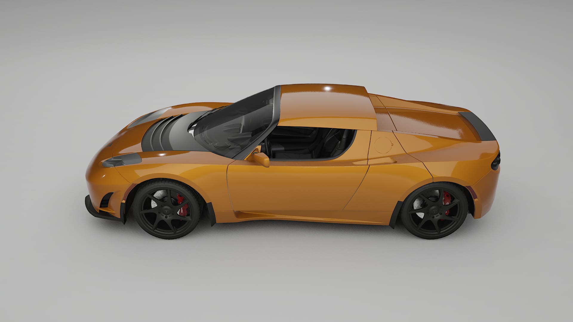 Tesla Roadster 25 TPU Lackskyddsfilm | DAISY Färgskiftande PPF – Komplett Förskuret Kit