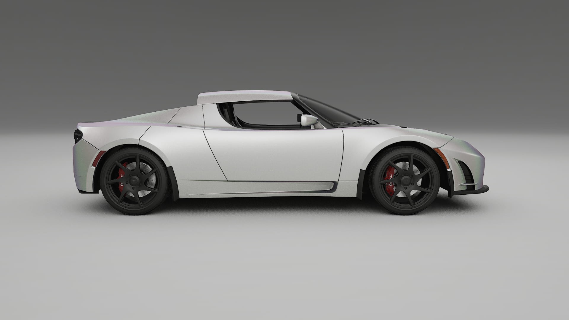 Tesla Roadster 25 TPU Lackskyddsfilm | NEBULA Färgskiftande PPF – Komplett Förskuret Kit