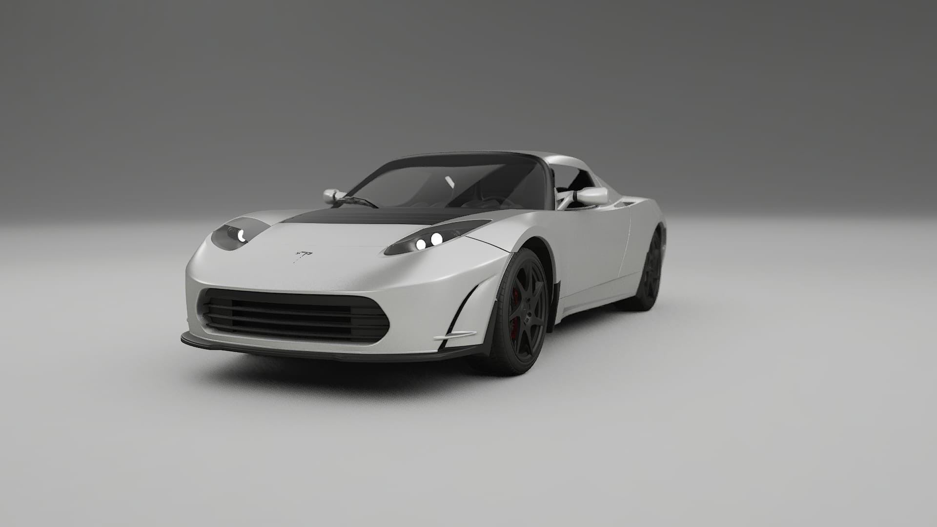 Tesla Roadster 25 TPU Lackskyddsfilm | OPAL Färgskiftande PPF – Komplett Förskuret Kit