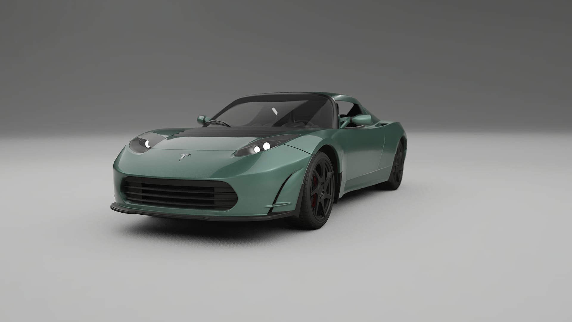 Tesla Roadster 25 TPU Lackskyddsfilm | EVERGREEN Färgskiftande PPF – Komplett Förskuret Kit