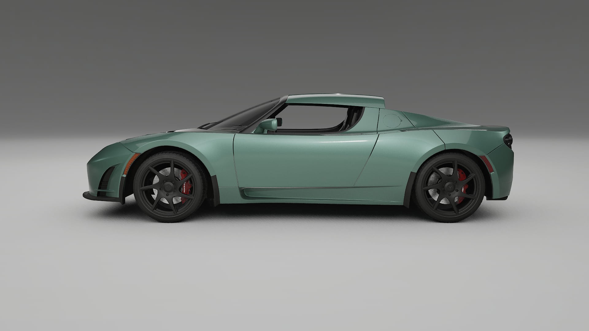 Tesla Roadster 25 TPU Lackskyddsfilm | EVERGREEN Färgskiftande PPF – Komplett Förskuret Kit