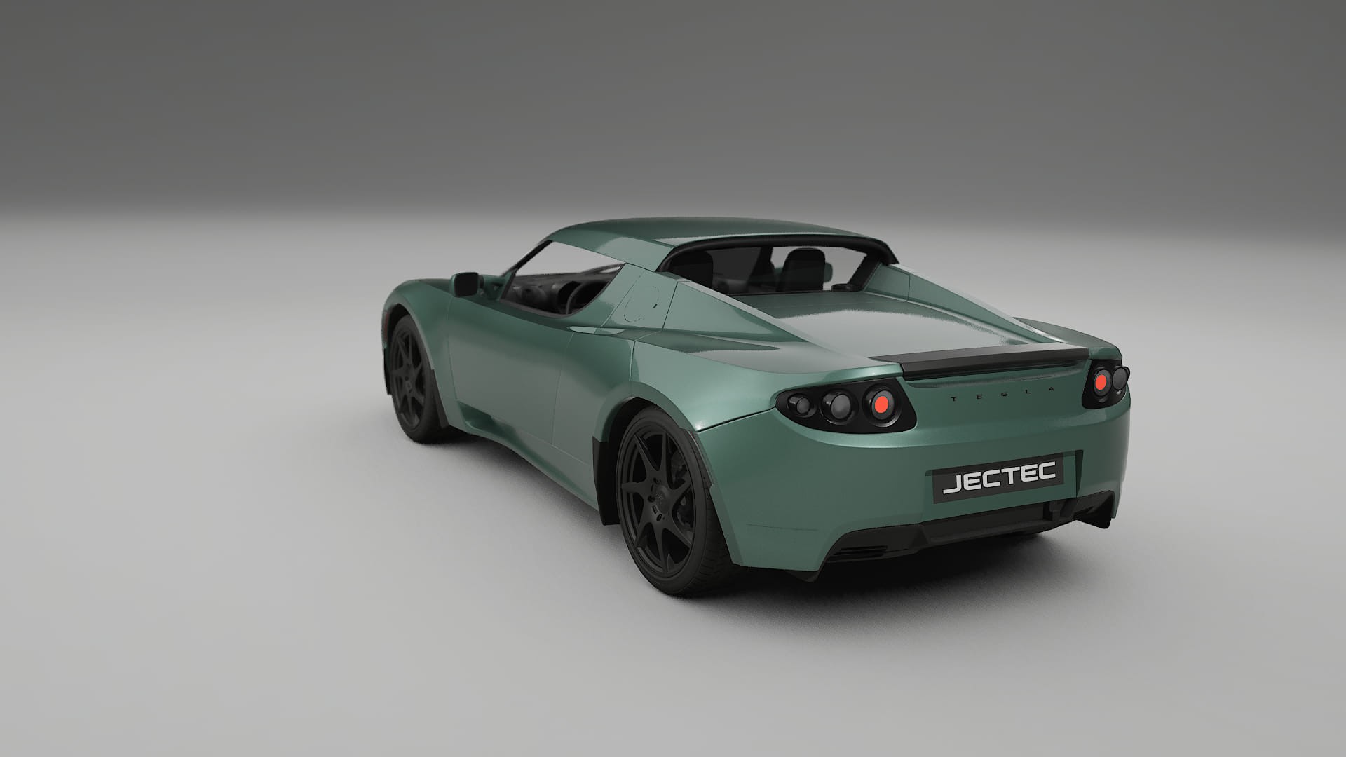 Tesla Roadster 25 TPU Lackskyddsfilm | EVERGREEN Färgskiftande PPF – Komplett Förskuret Kit