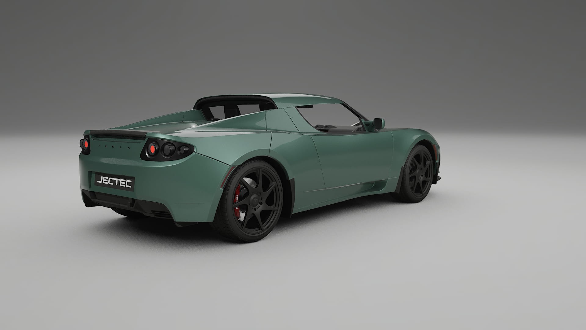 Tesla Roadster 25 TPU Lackskyddsfilm | EVERGREEN Färgskiftande PPF – Komplett Förskuret Kit