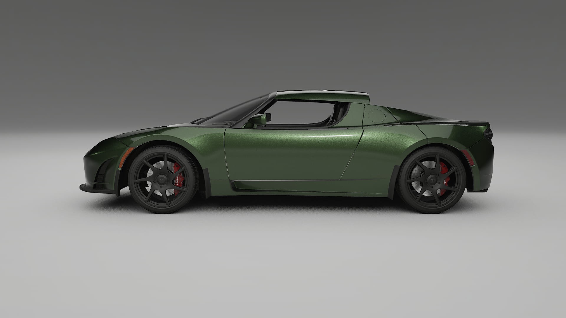 Tesla Roadster 25 TPU Lackskyddsfilm | LAGOON Färgskiftande PPF – Komplett Förskuret Kit