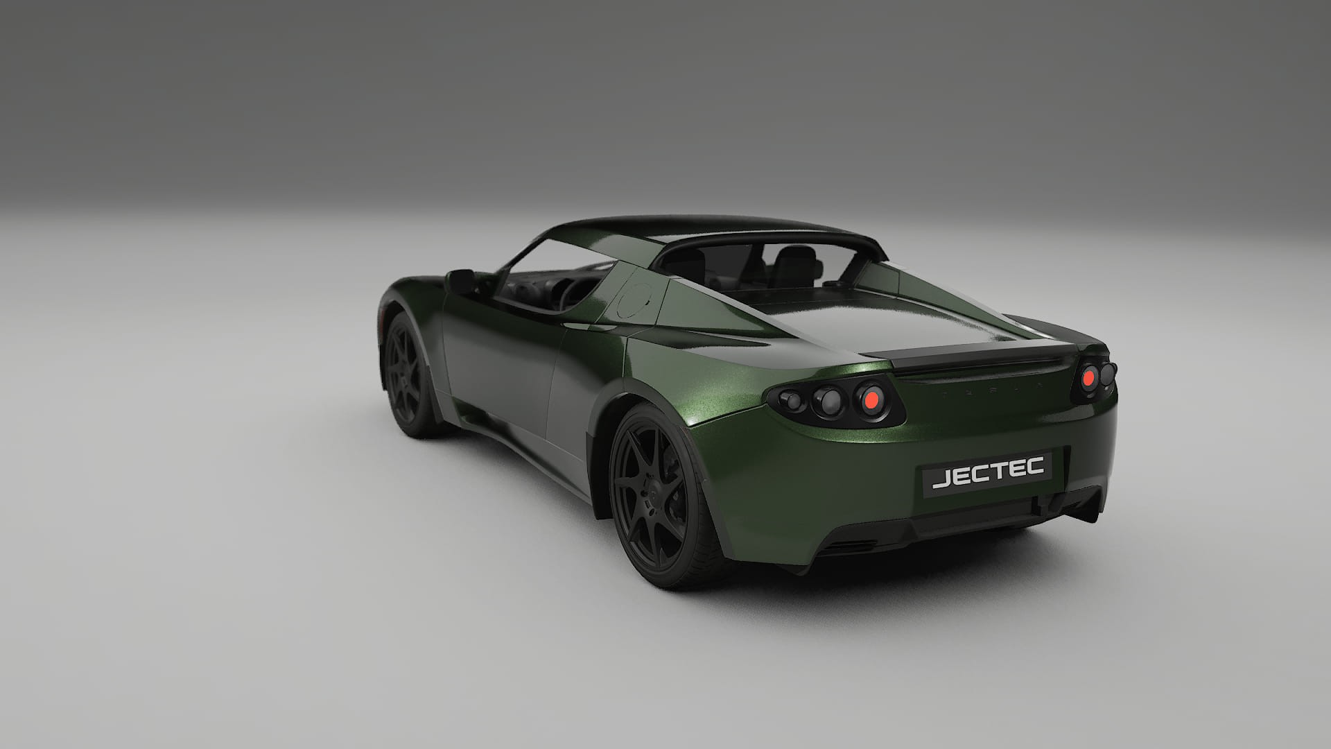 Tesla Roadster 25 TPU Lackskyddsfilm | LAGOON Färgskiftande PPF – Komplett Förskuret Kit