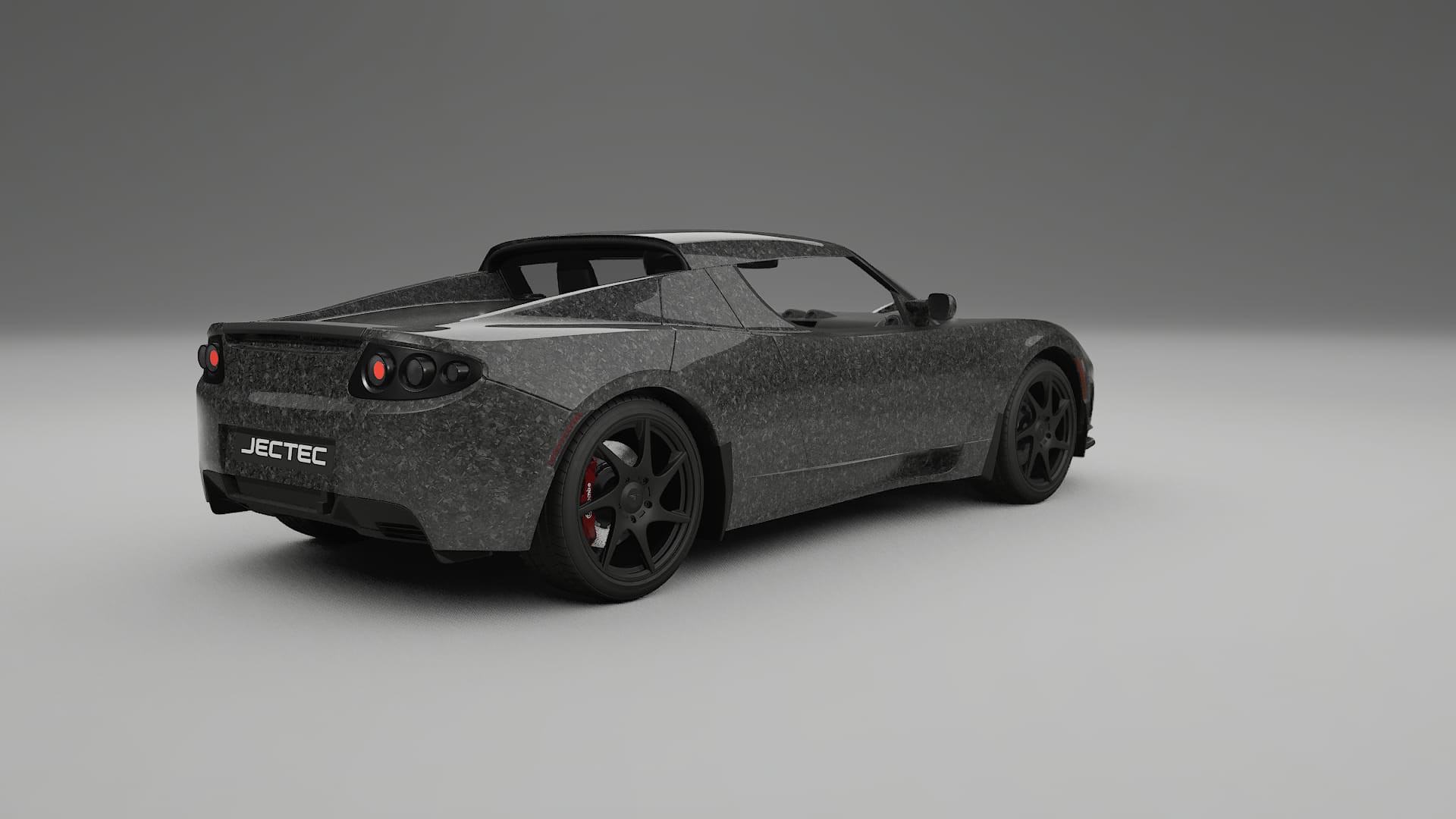 Tesla Roadster 25 TPU Lackskyddsfilm | FORGED S Färgskiftande PPF – Komplett Förskuret Kit