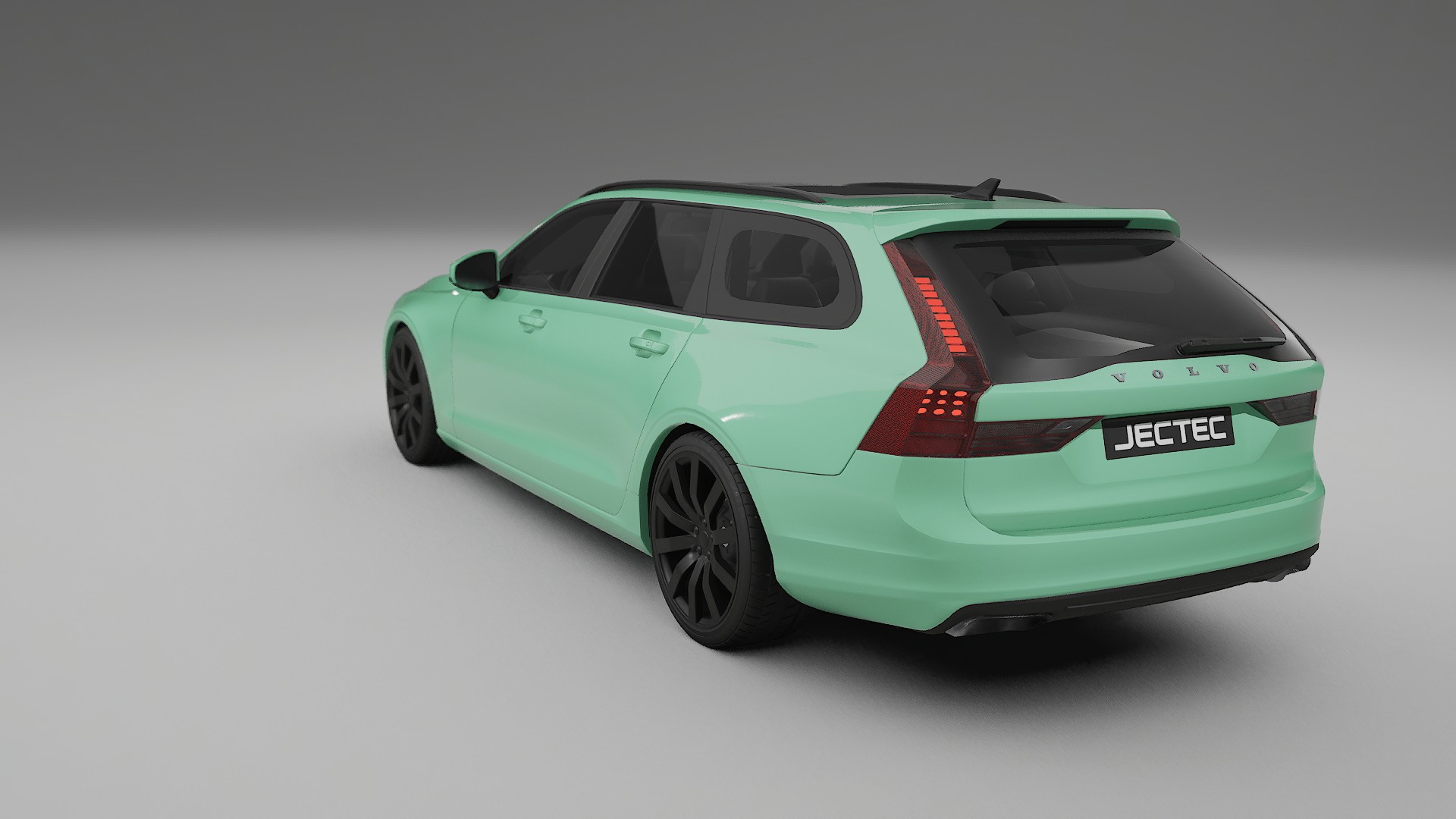 Volvo V90 P5 TPU Lackskyddsfilm | DUSTY Färgskiftande PPF – Komplett Förskuret Kit