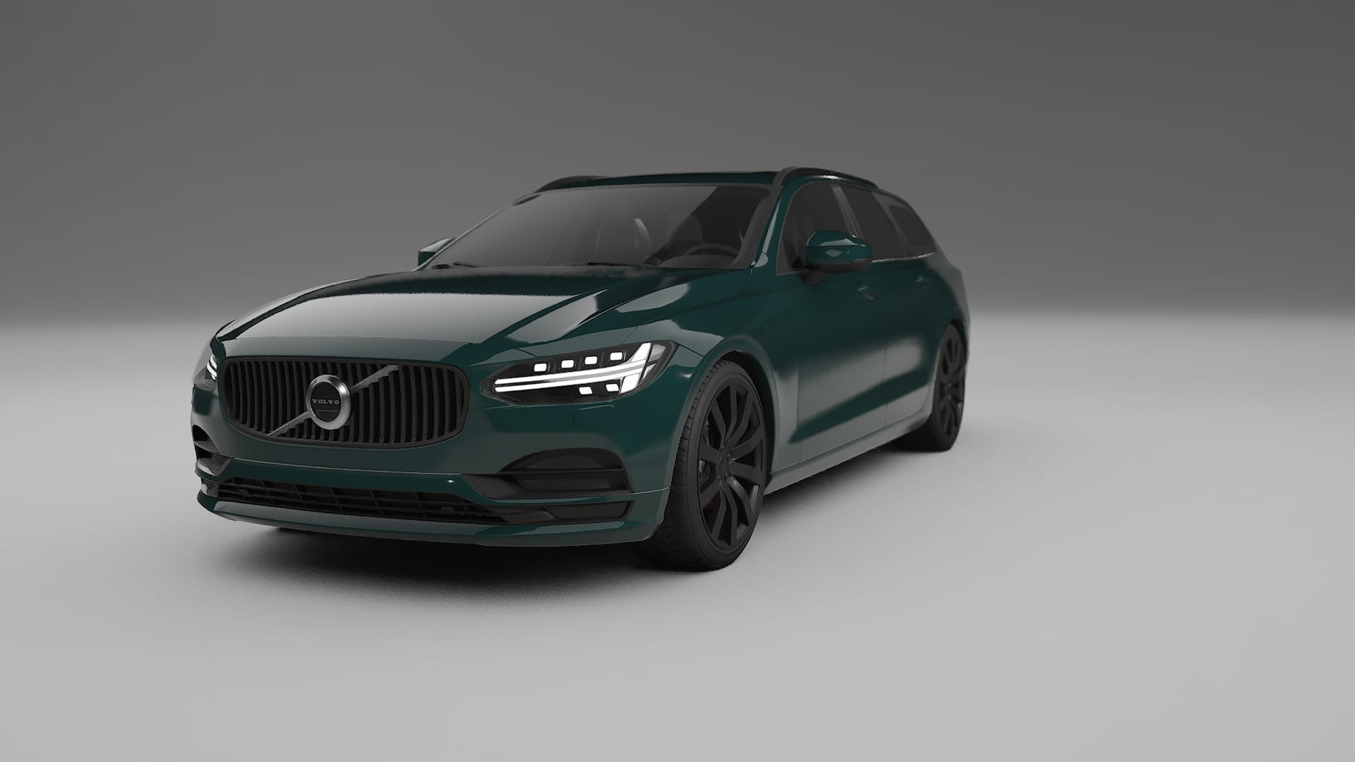 Volvo V90 P5 TPU Lackskyddsfilm | INFERNO Färgskiftande PPF – Komplett Förskuret Kit