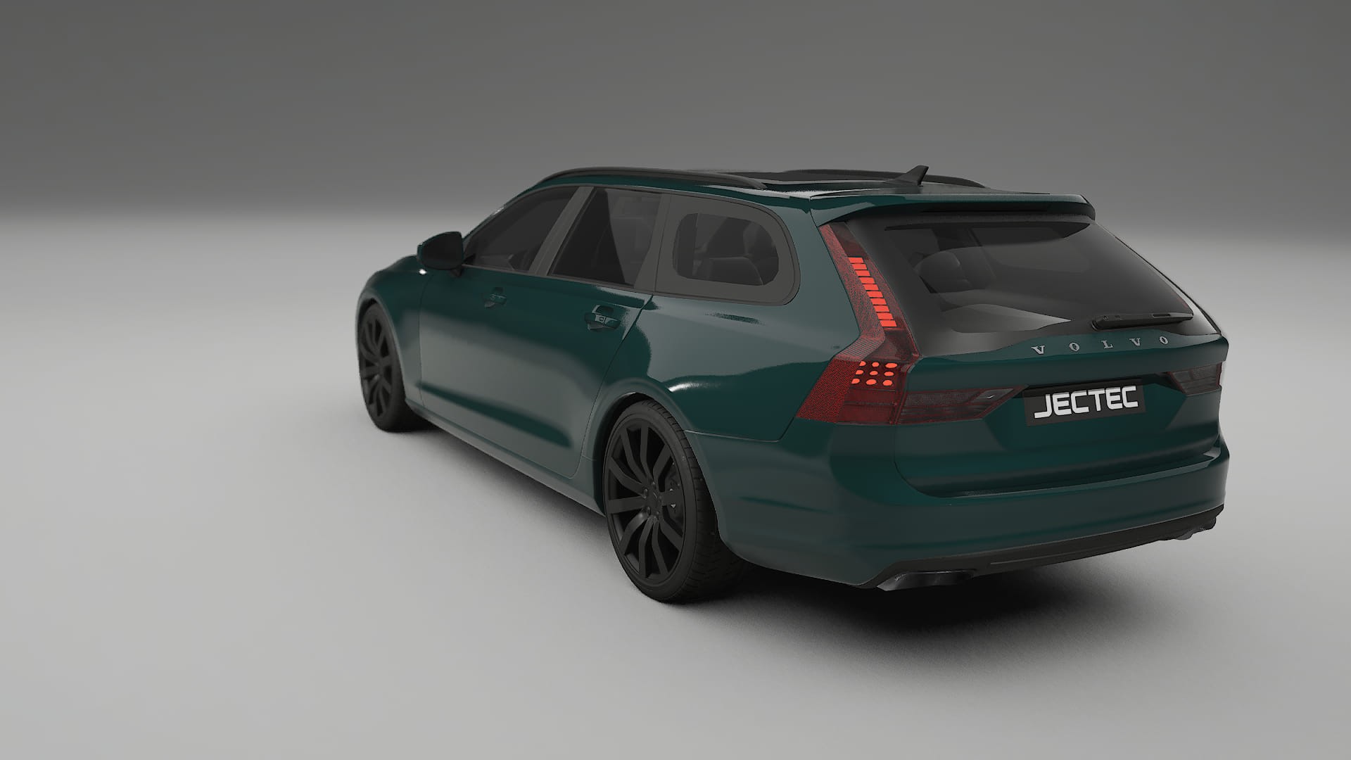 Volvo V90 P5 TPU Lackskyddsfilm | INFERNO Färgskiftande PPF – Komplett Förskuret Kit