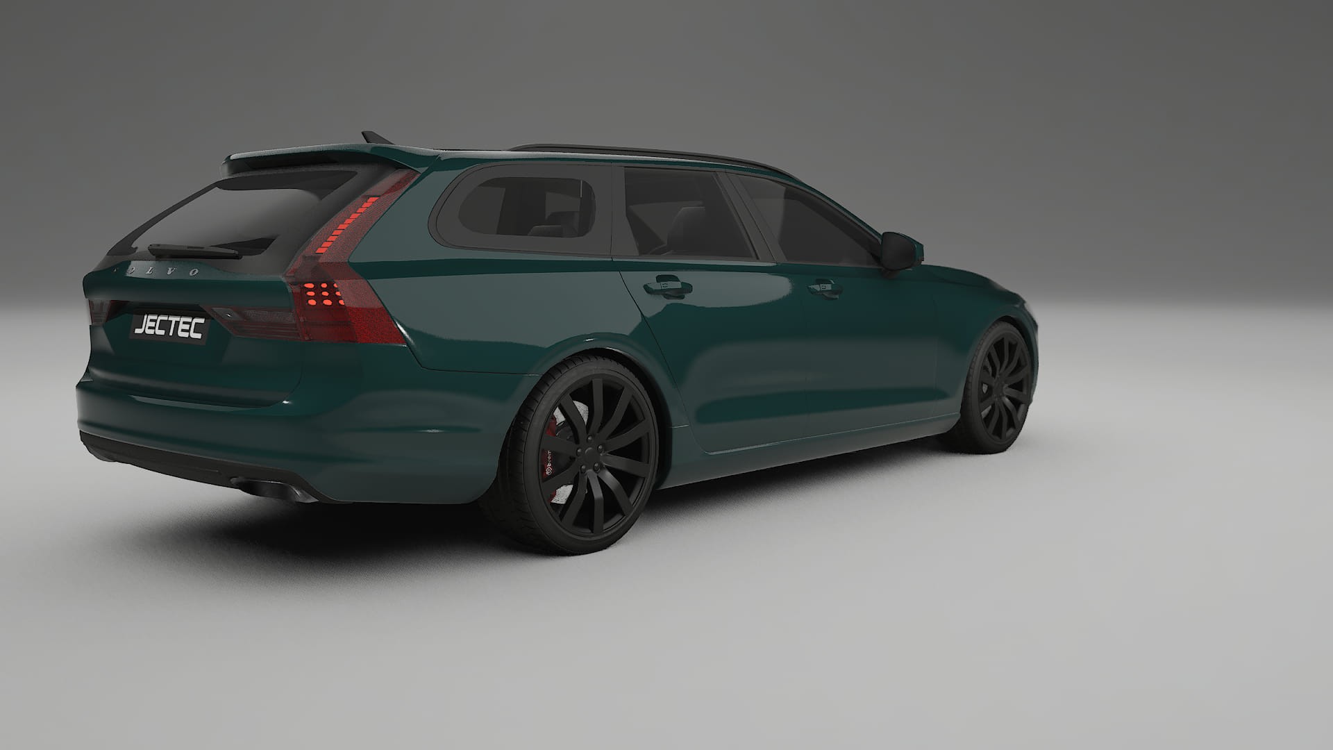 Volvo V90 P5 TPU Lackskyddsfilm | INFERNO Färgskiftande PPF – Komplett Förskuret Kit