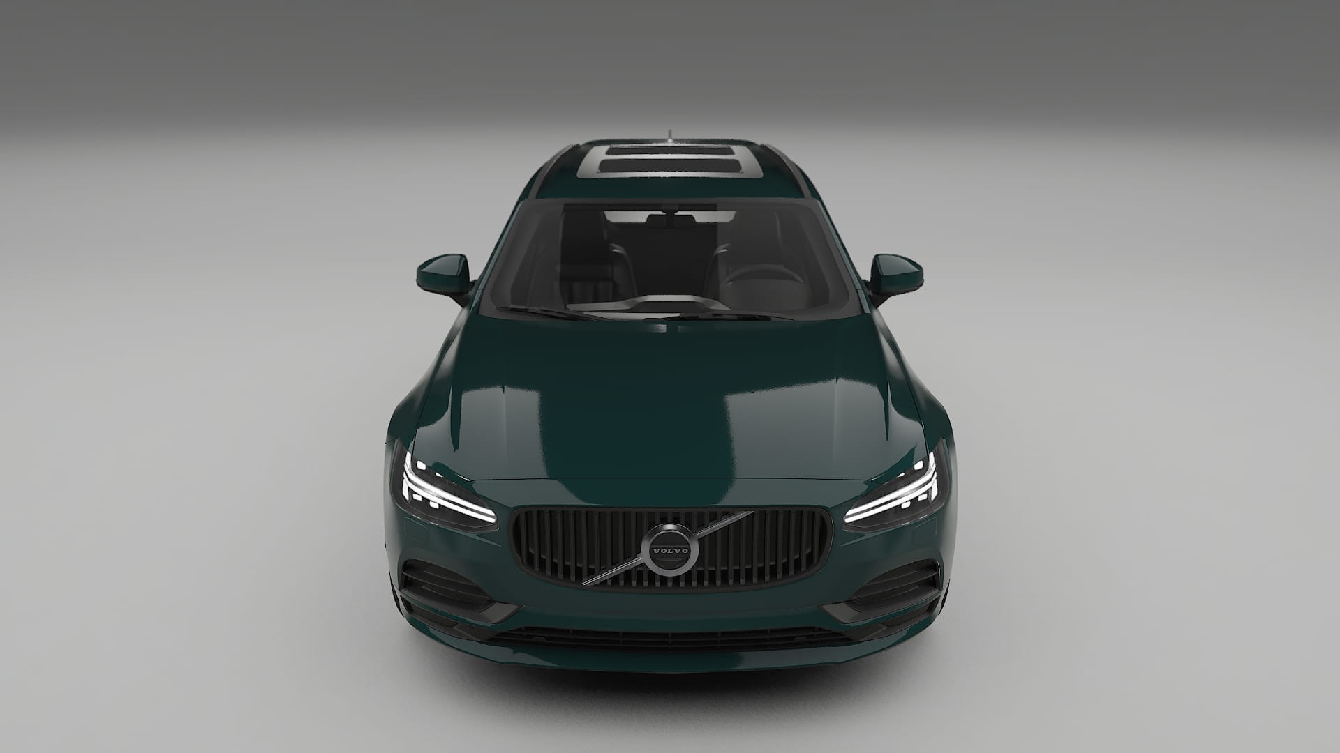 Volvo V90 P5 TPU Lackskyddsfilm | INFERNO Färgskiftande PPF – Komplett Förskuret Kit