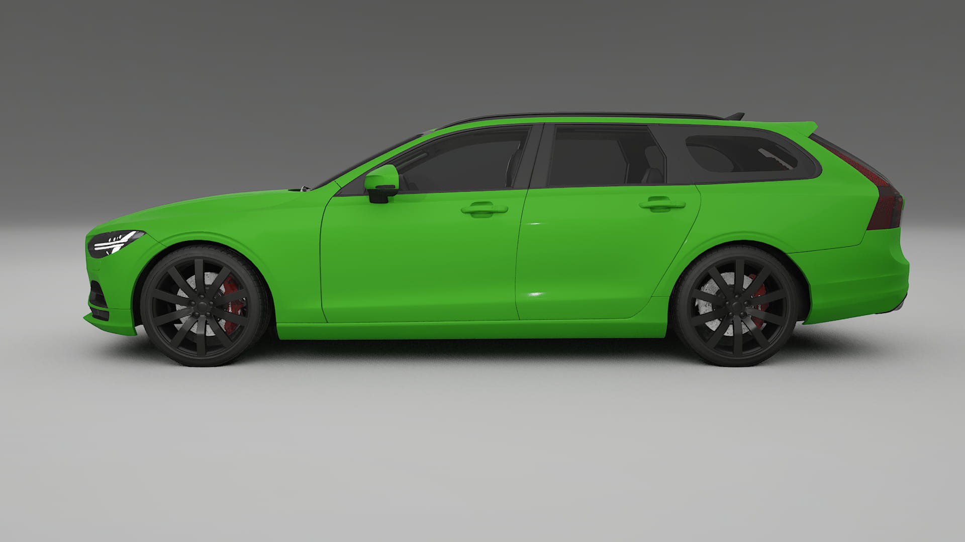 Volvo V90 P5 TPU Lackskyddsfilm | VENOM Färgskiftande PPF – Komplett Förskuret Kit