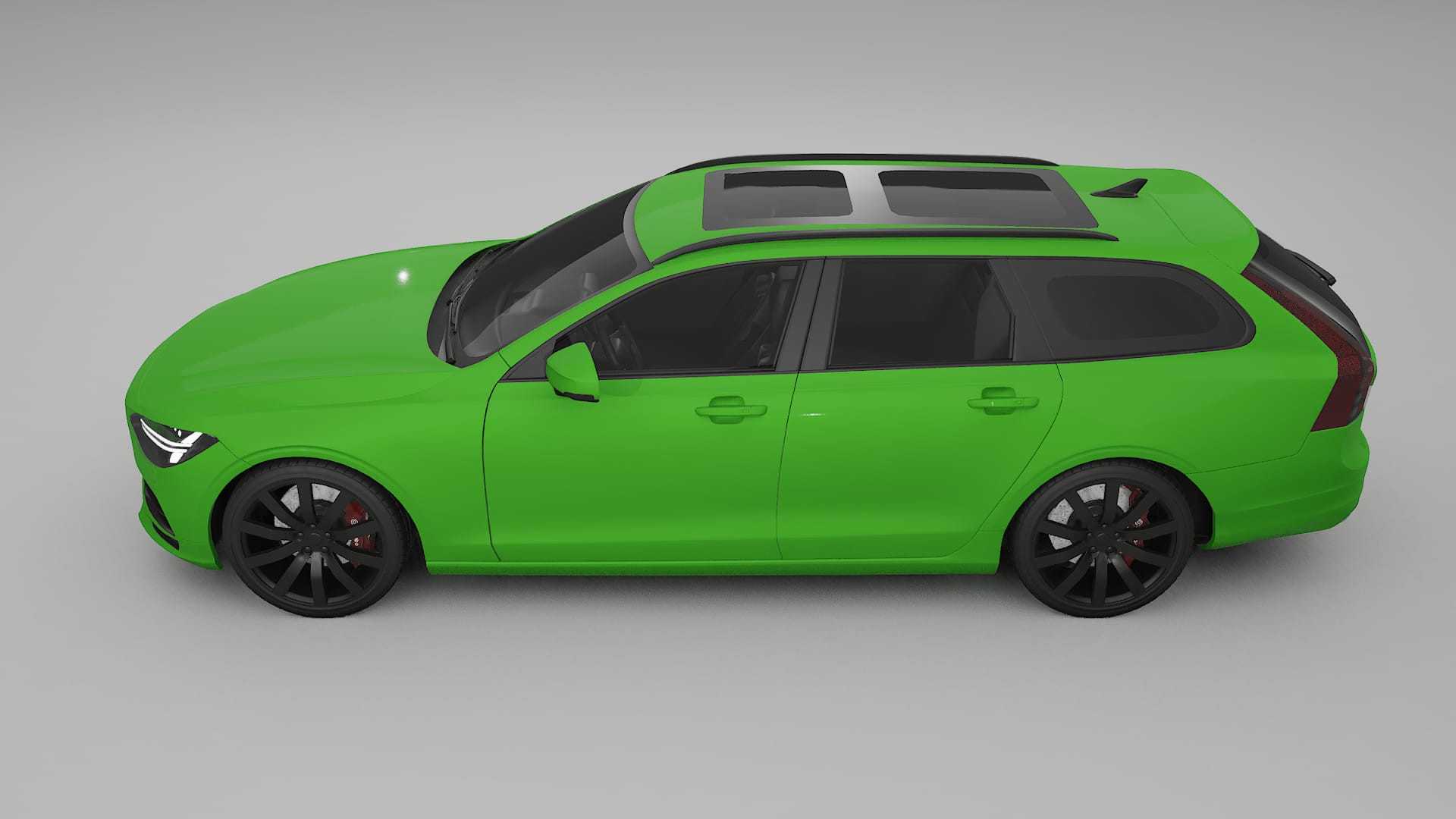 Volvo V90 P5 TPU Lackskyddsfilm | VENOM Färgskiftande PPF – Komplett Förskuret Kit