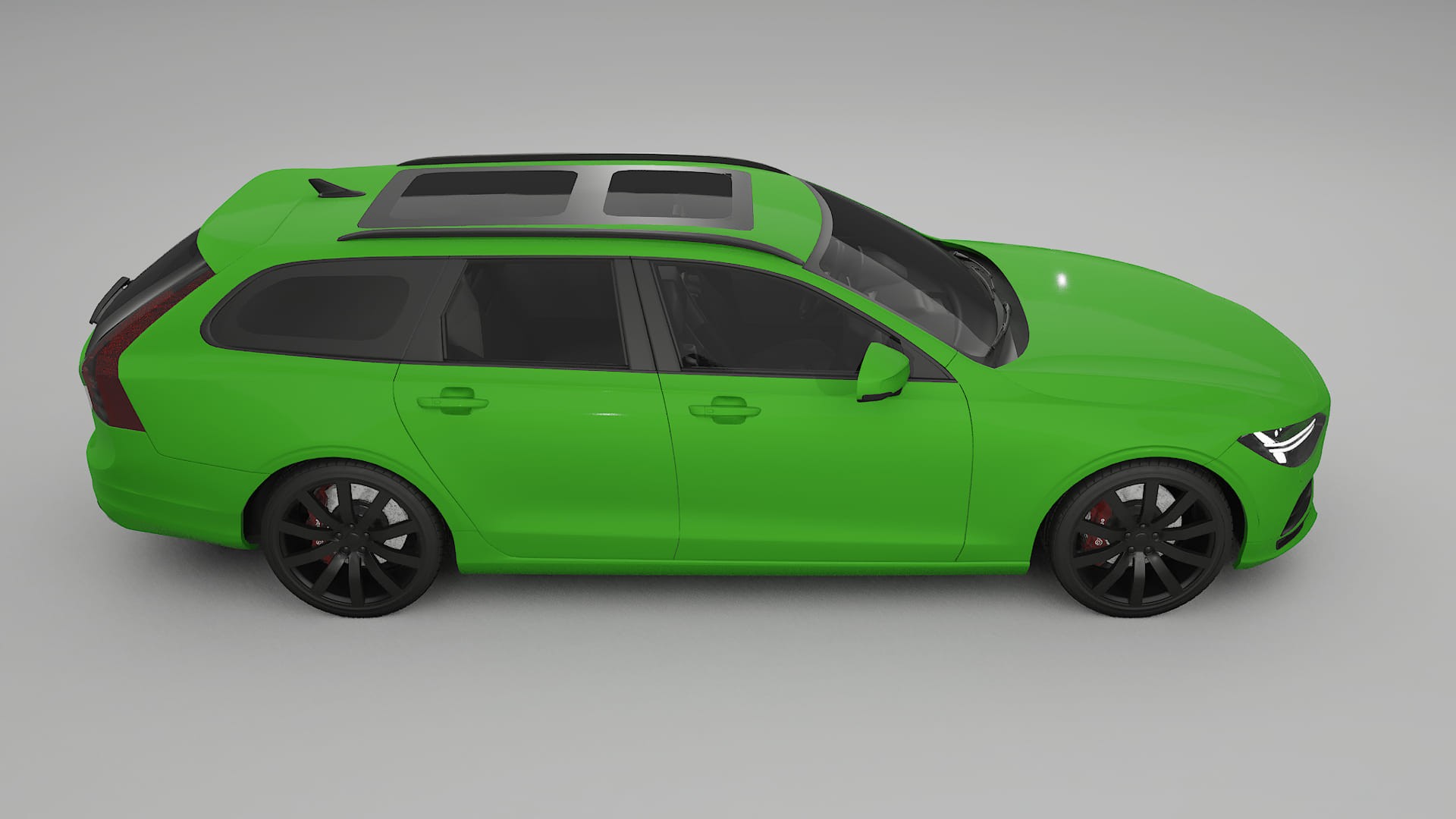 Volvo V90 P5 TPU Lackskyddsfilm | VENOM Färgskiftande PPF – Komplett Förskuret Kit