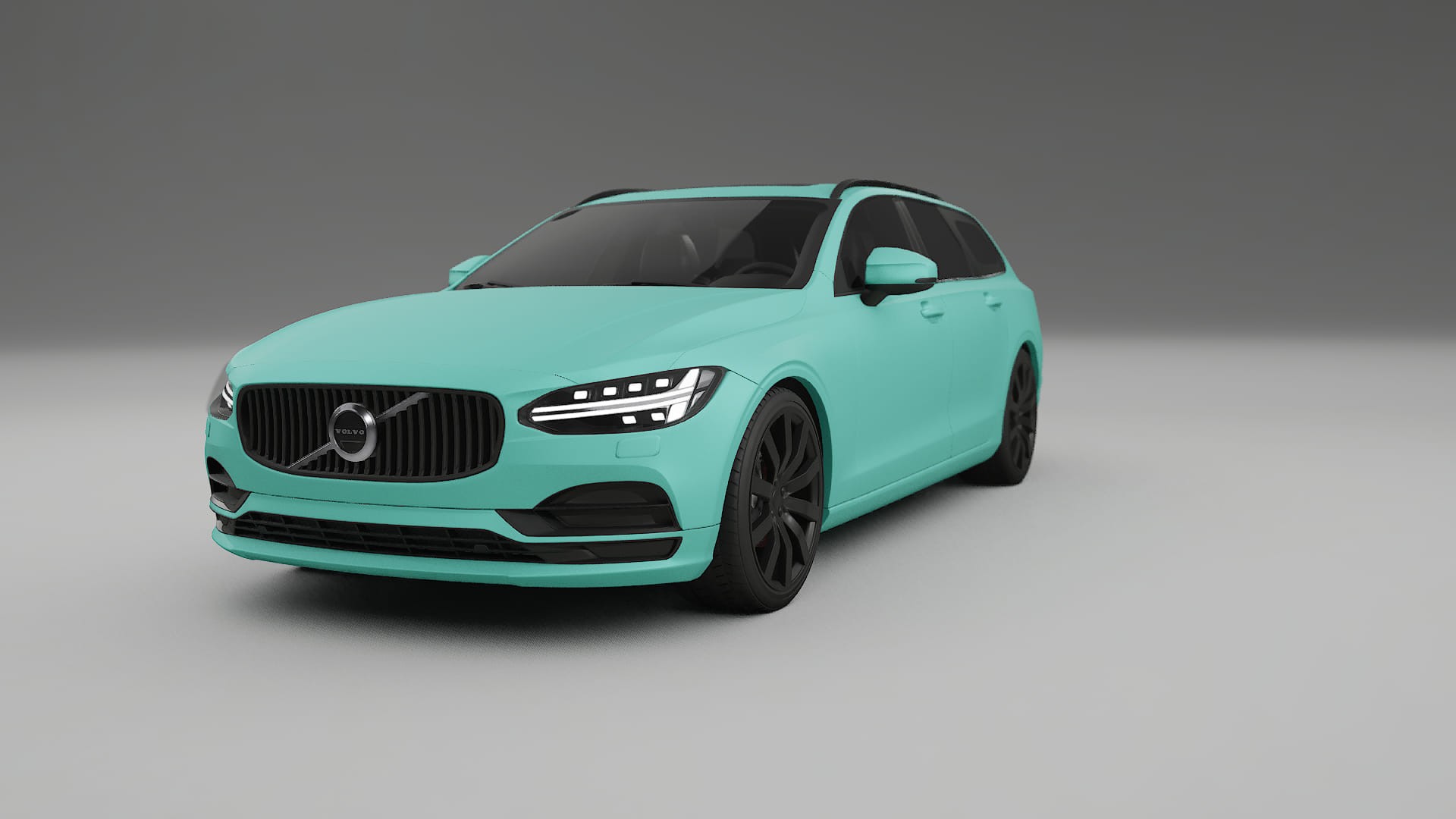 Volvo V90 P5 TPU Lackskyddsfilm | FROST Färgskiftande PPF – Komplett Förskuret Kit