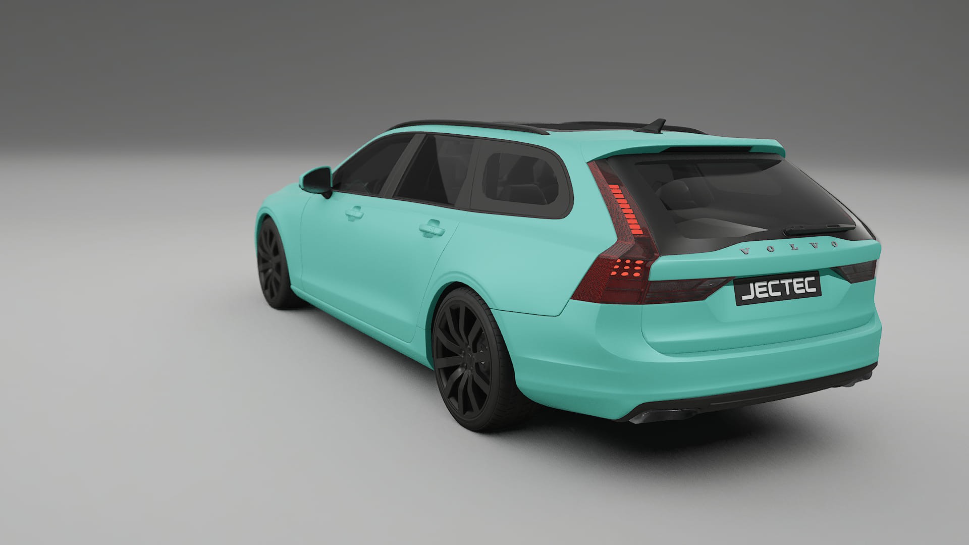 Volvo V90 P5 TPU Lackskyddsfilm | FROST Färgskiftande PPF – Komplett Förskuret Kit