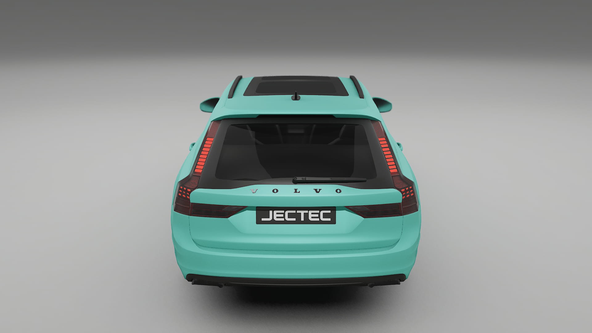 Volvo V90 P5 TPU Lackskyddsfilm | FROST Färgskiftande PPF – Komplett Förskuret Kit