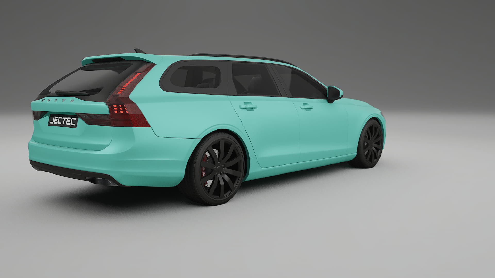 Volvo V90 P5 TPU Lackskyddsfilm | FROST Färgskiftande PPF – Komplett Förskuret Kit
