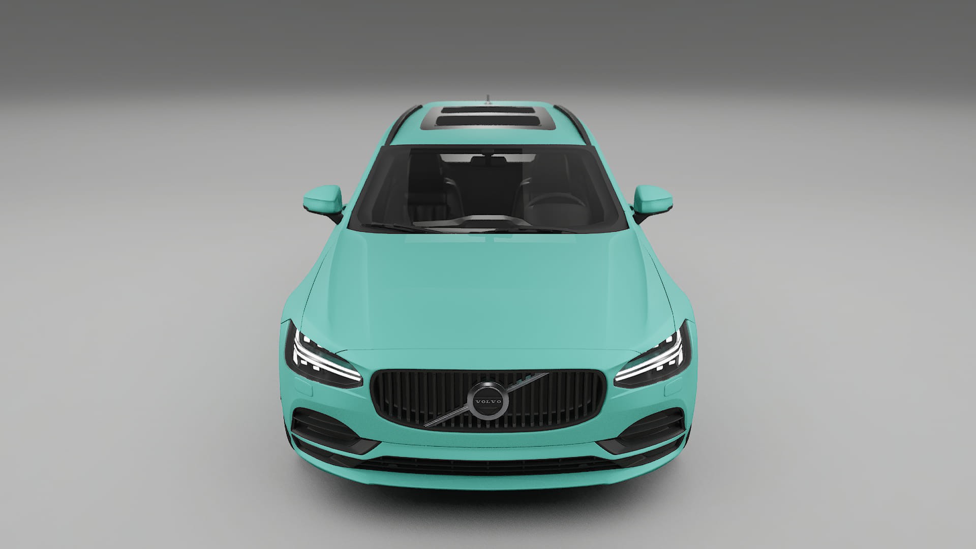 Volvo V90 P5 TPU Lackskyddsfilm | FROST Färgskiftande PPF – Komplett Förskuret Kit