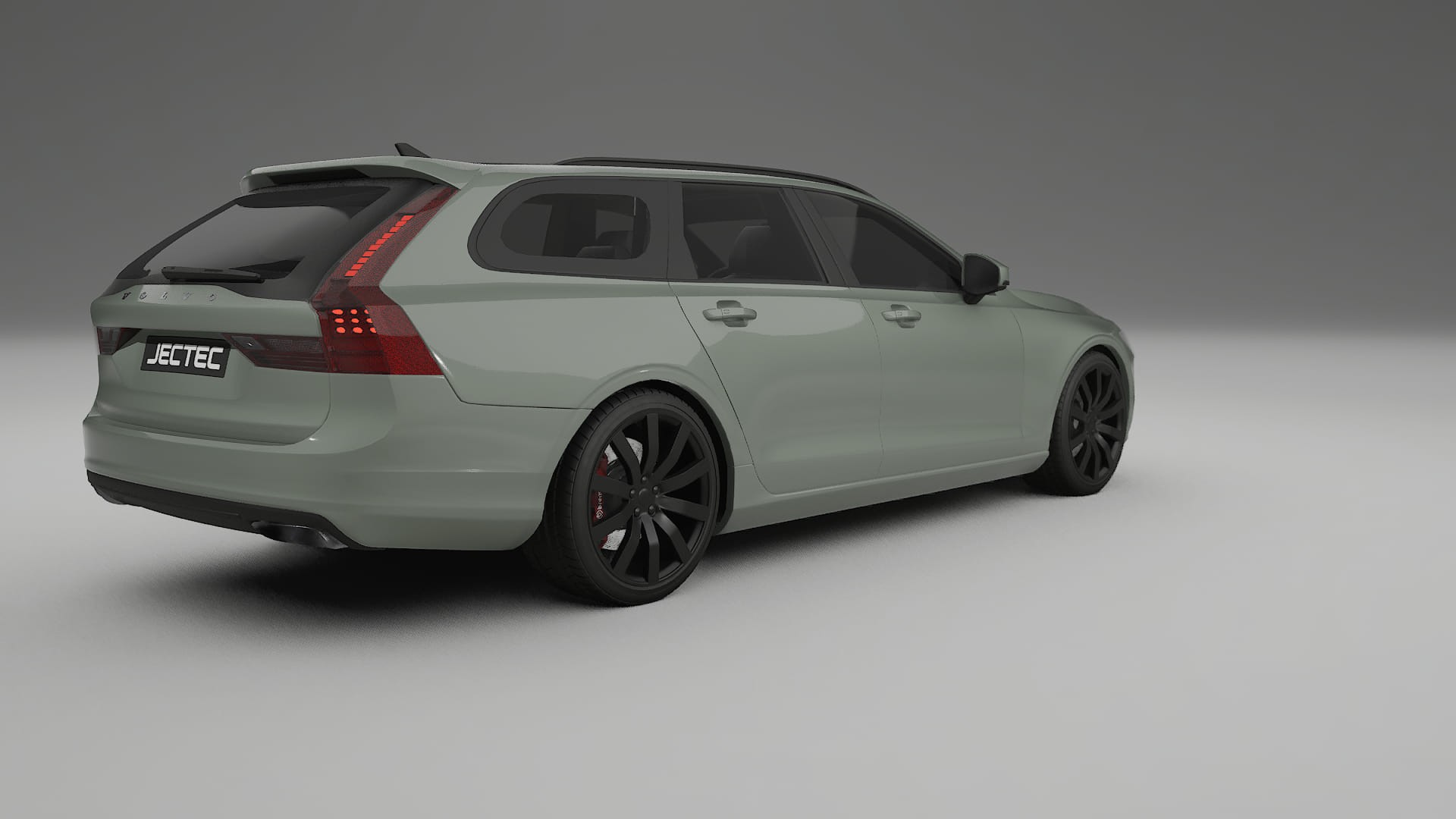 Volvo V90 P5 TPU Lackskyddsfilm | SLATE Färgskiftande PPF – Komplett Förskuret Kit