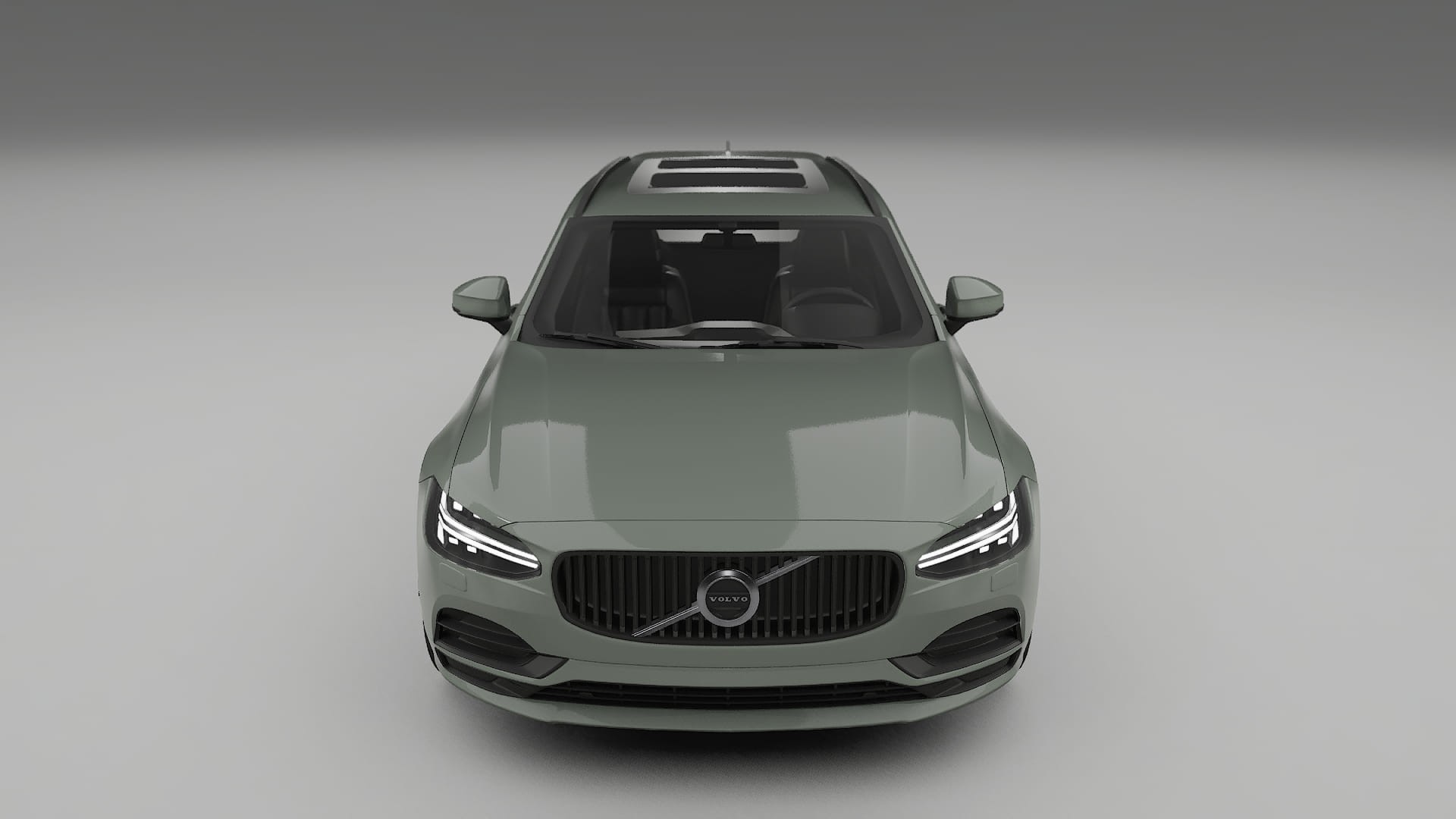 Volvo V90 P5 TPU Lackskyddsfilm | SLATE Färgskiftande PPF – Komplett Förskuret Kit