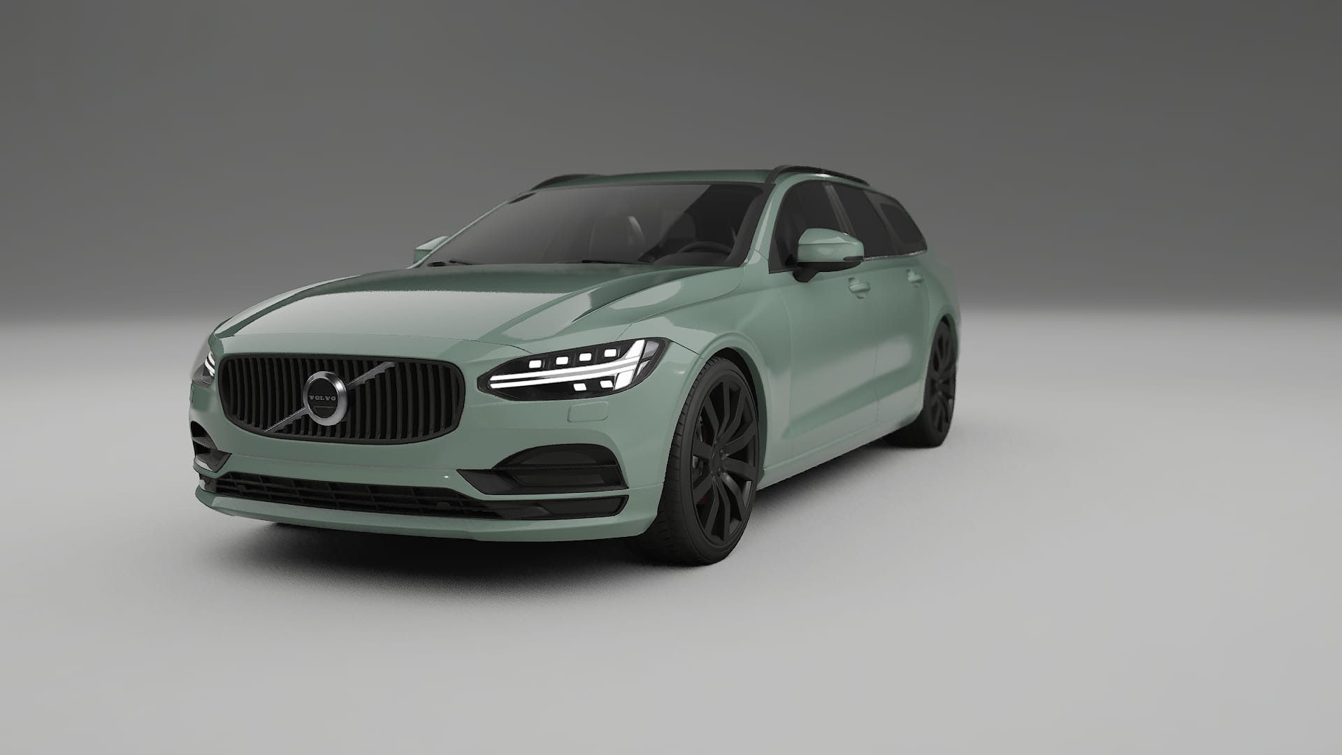 Volvo V90 P5 TPU Lackskyddsfilm | CINDER Färgskiftande PPF – Komplett Förskuret Kit
