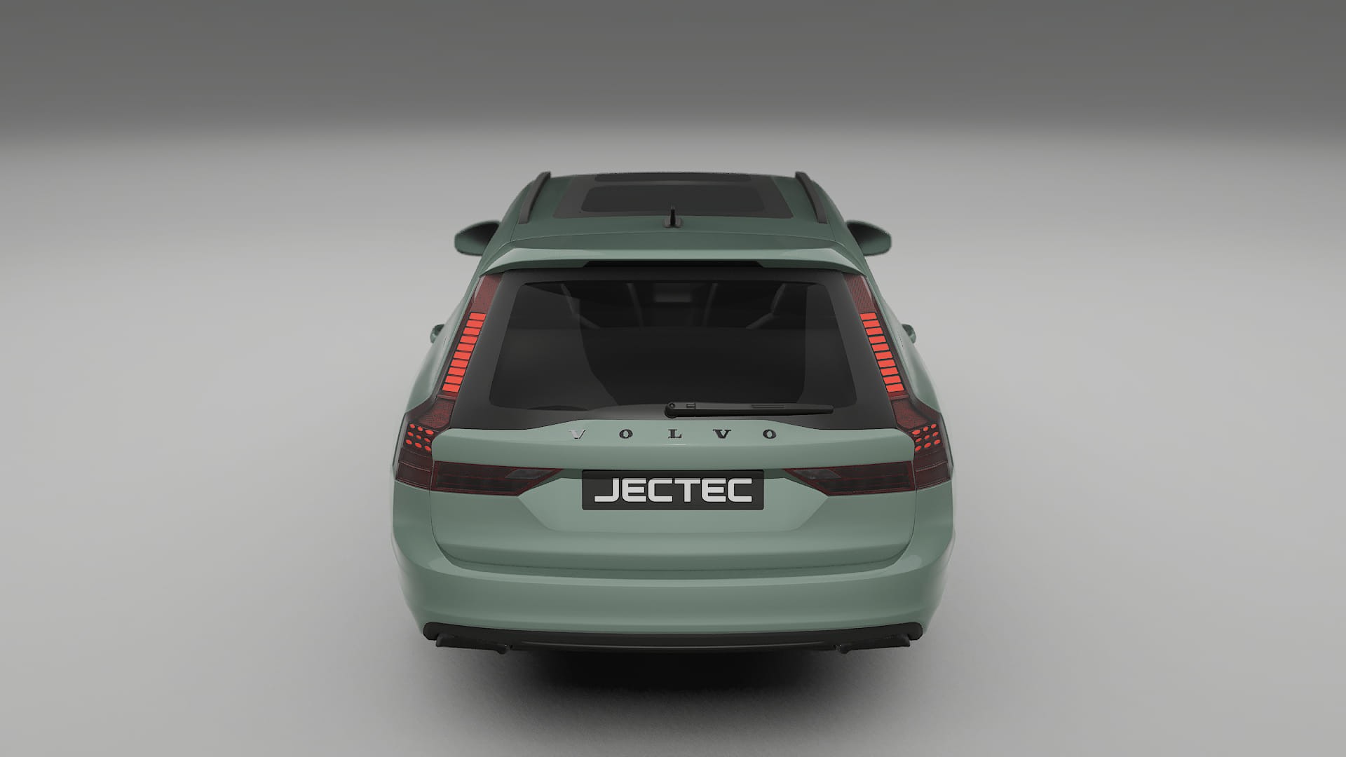 Volvo V90 P5 TPU Lackskyddsfilm | CINDER Färgskiftande PPF – Komplett Förskuret Kit