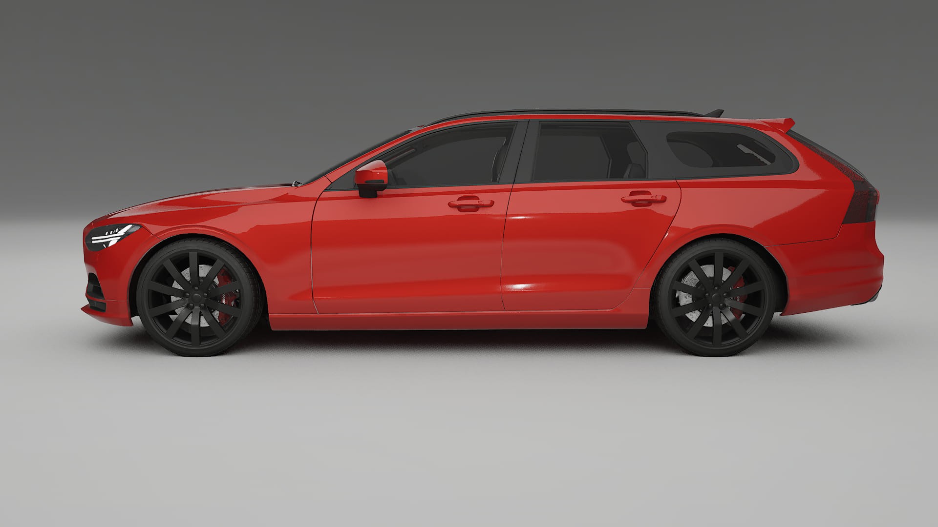 Volvo V90 P5 TPU Lackskyddsfilm | BLAZE Färgskiftande PPF – Komplett Förskuret Kit