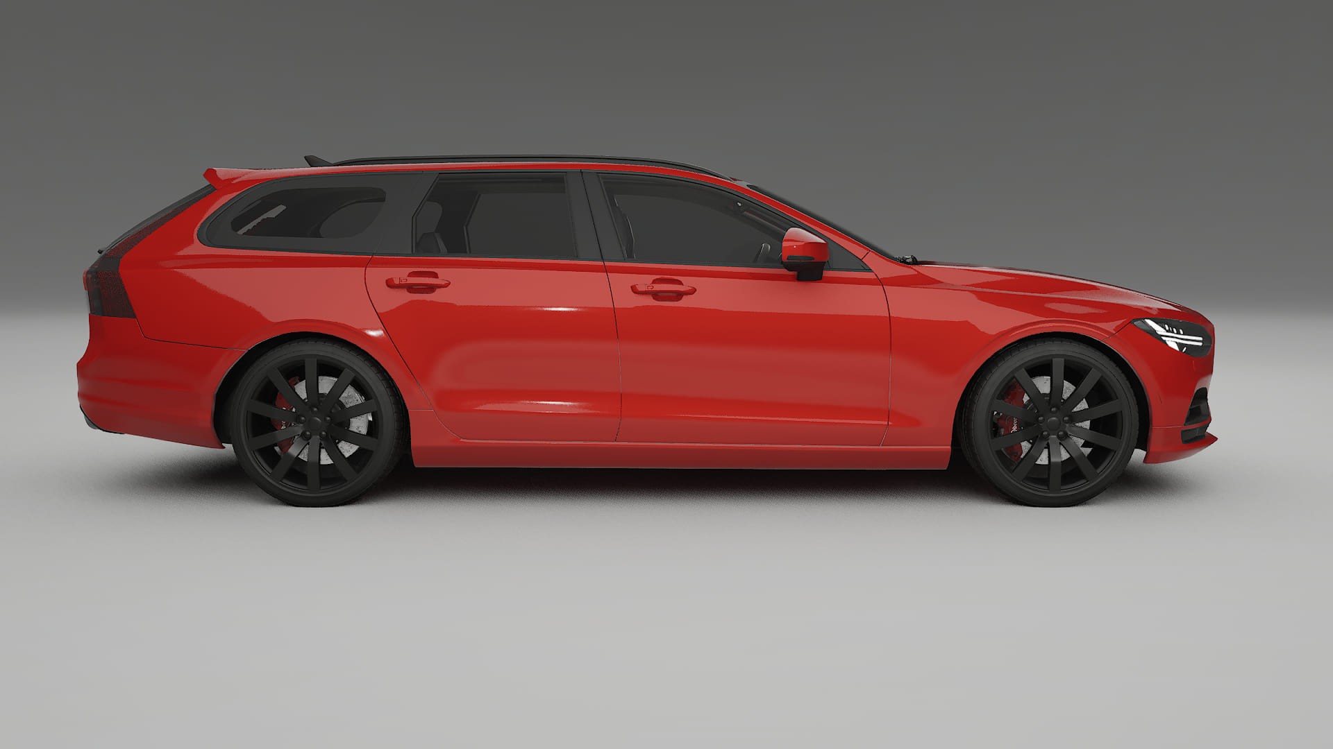 Volvo V90 P5 TPU Lackskyddsfilm | BLAZE Färgskiftande PPF – Komplett Förskuret Kit