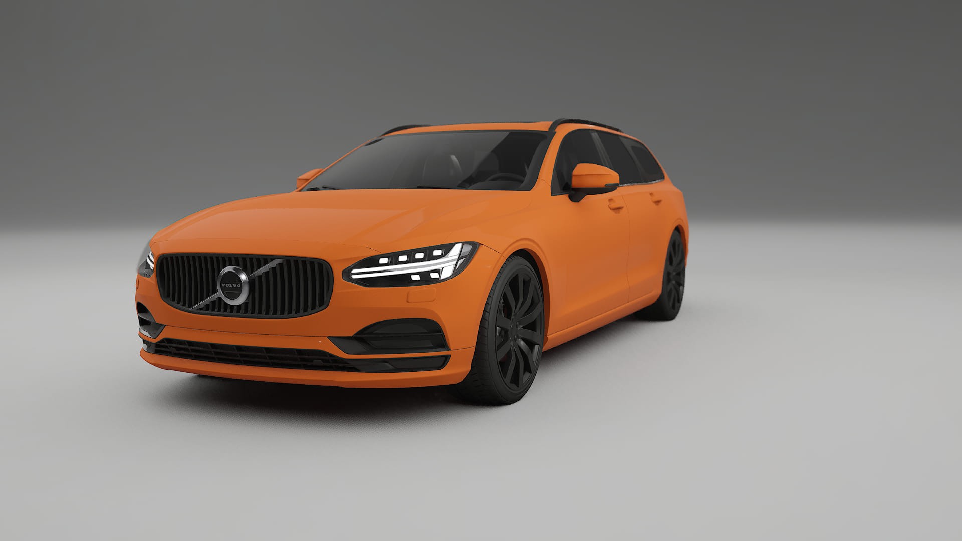 Volvo V90 P5 TPU Lackskyddsfilm | ROCKET Färgskiftande PPF – Komplett Förskuret Kit