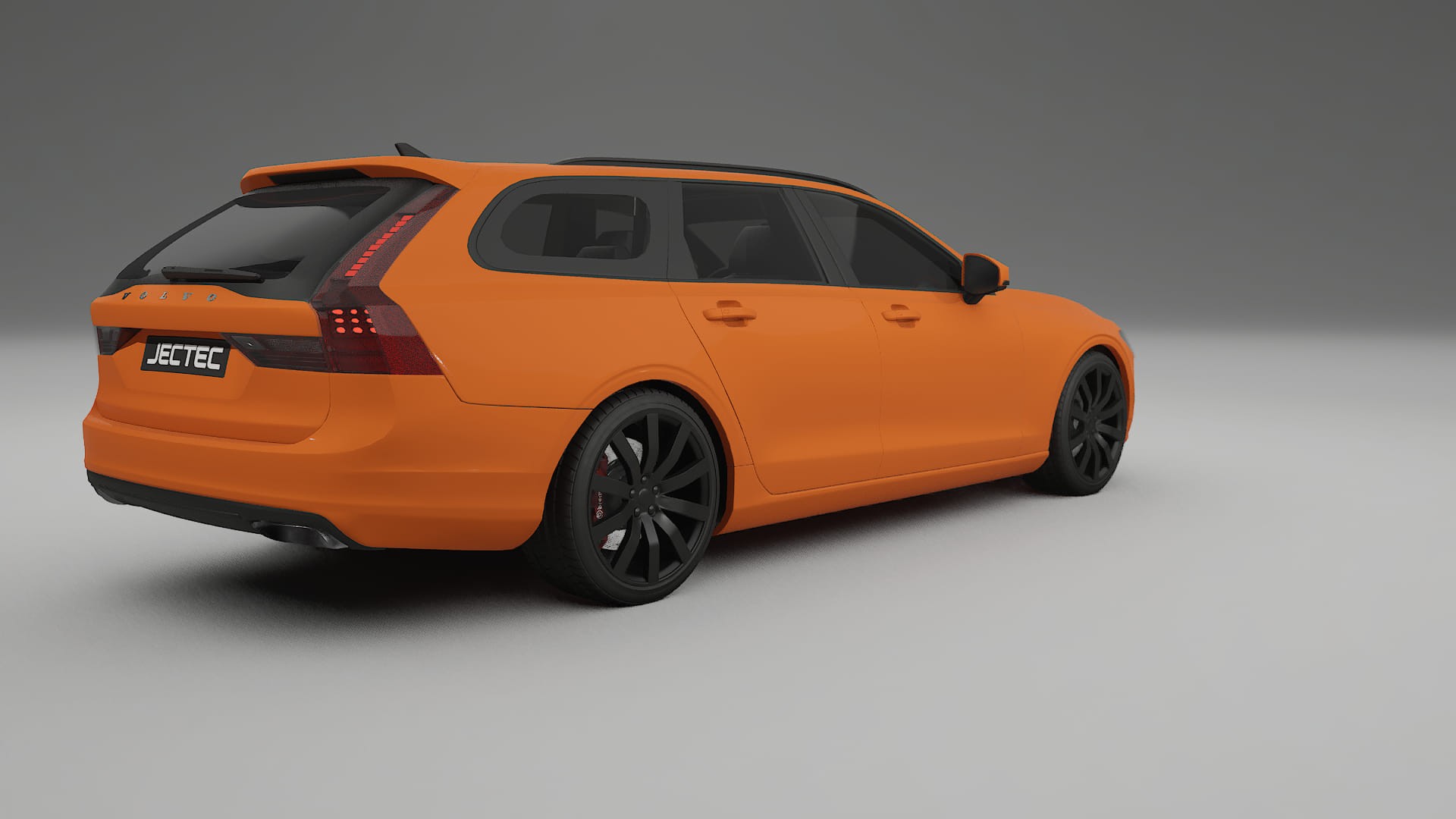 Volvo V90 P5 TPU Lackskyddsfilm | ROCKET Färgskiftande PPF – Komplett Förskuret Kit