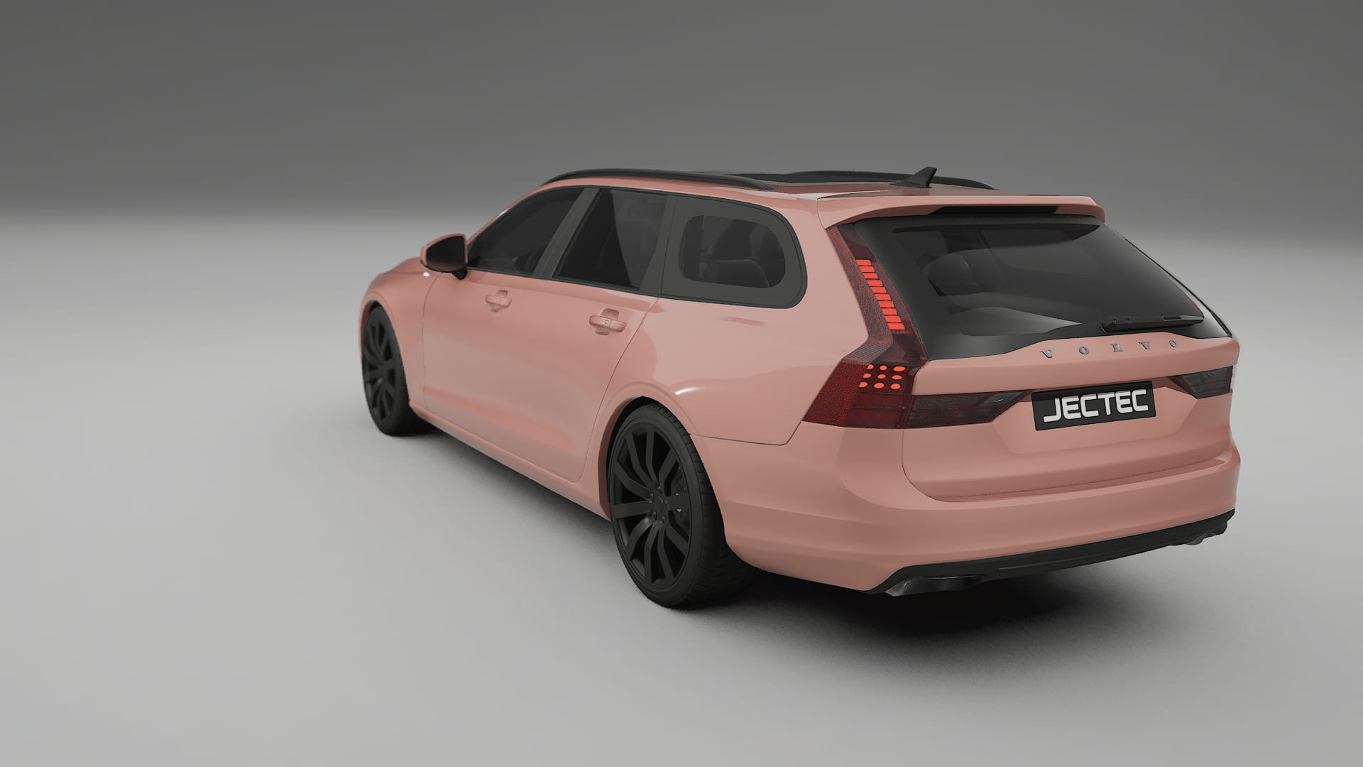 Volvo V90 P5 TPU Lackskyddsfilm | BLUSH Färgskiftande PPF – Komplett Förskuret Kit