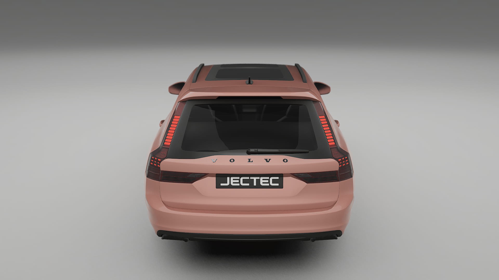 Volvo V90 P5 TPU Lackskyddsfilm | BLUSH Färgskiftande PPF – Komplett Förskuret Kit