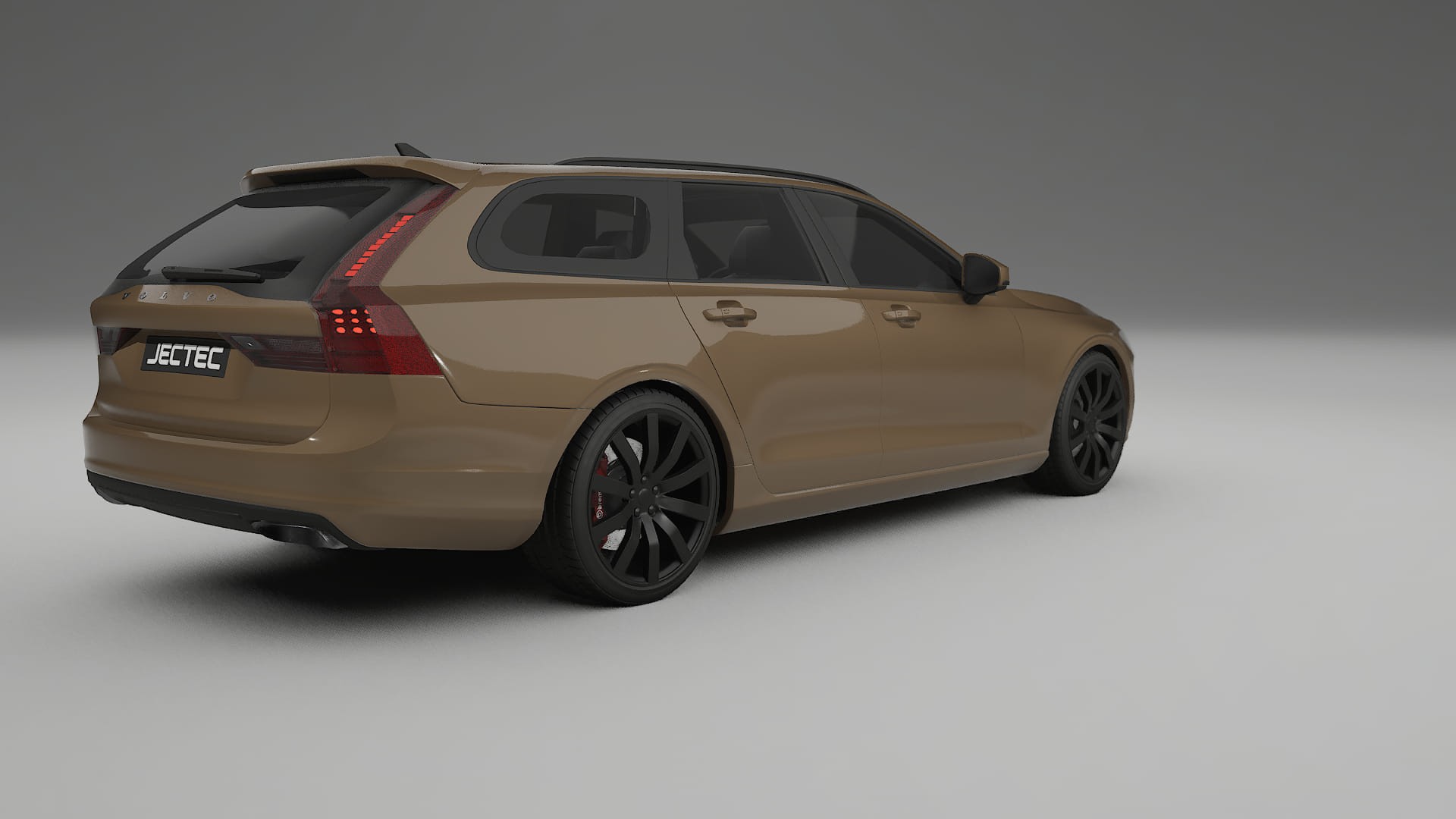 Volvo V90 P5 TPU Lackskyddsfilm | SAHARA Färgskiftande PPF – Komplett Förskuret Kit