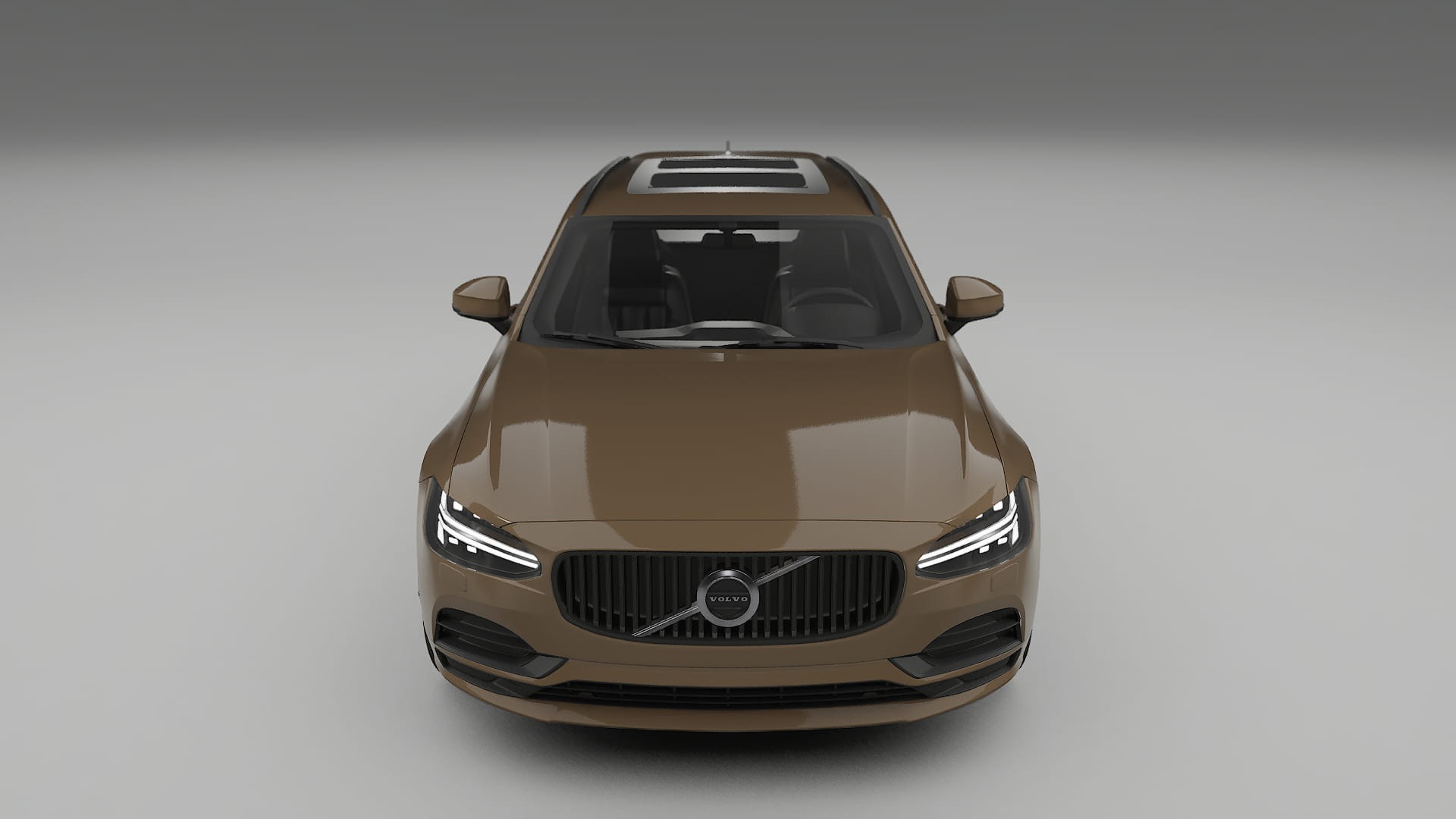 Volvo V90 P5 TPU Lackskyddsfilm | SAHARA Färgskiftande PPF – Komplett Förskuret Kit