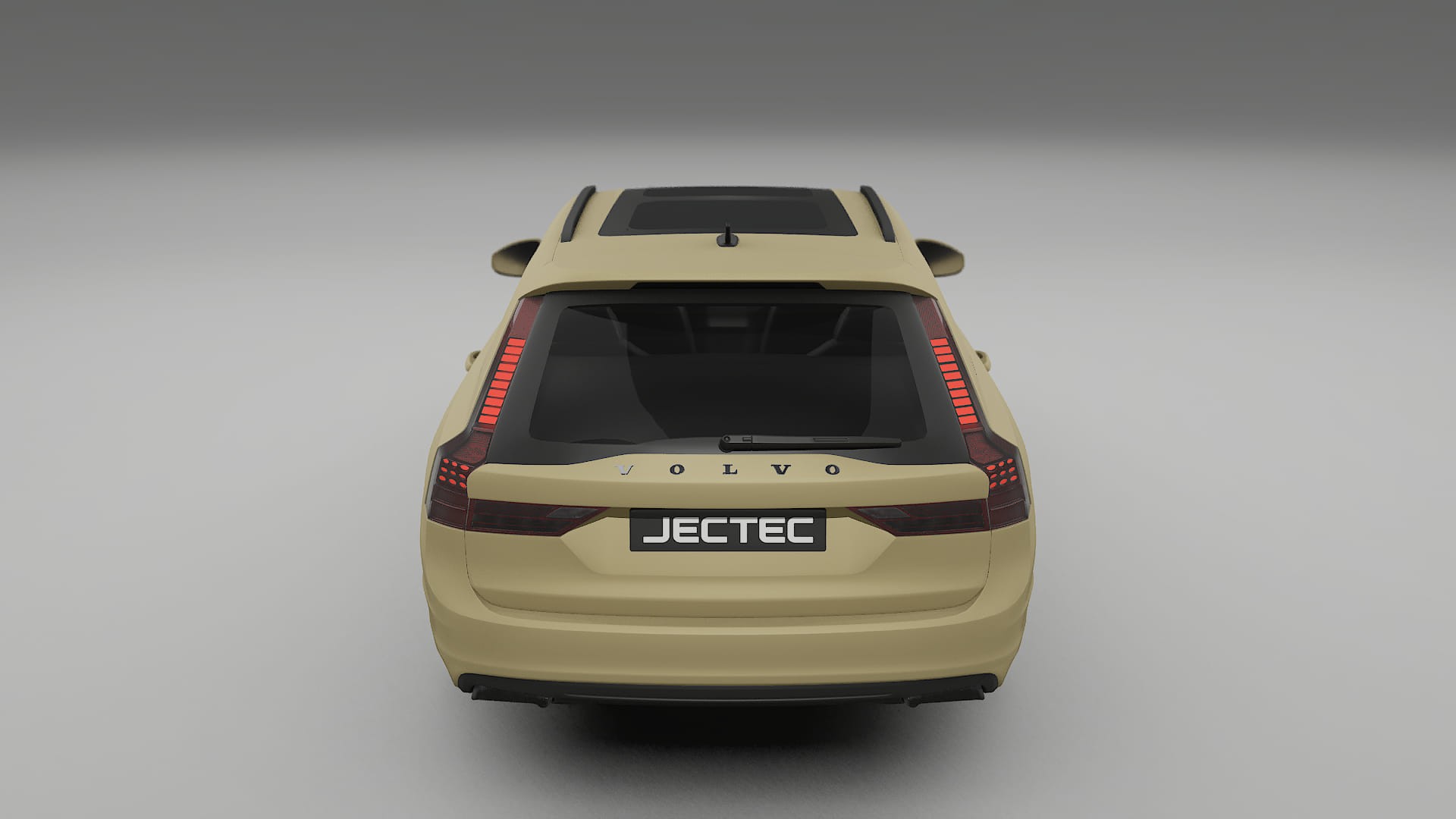 Volvo V90 P5 TPU Lackskyddsfilm | SAND Färgskiftande PPF – Komplett Förskuret Kit