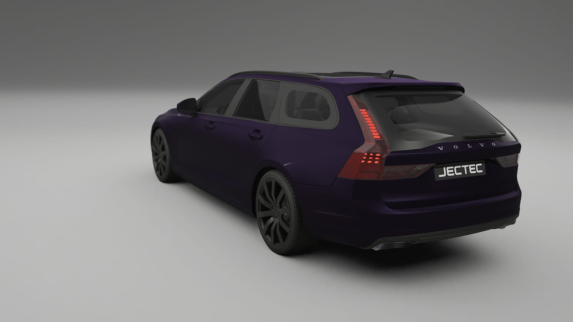 Volvo V90 P5 TPU Lackskyddsfilm | VIOLET Färgskiftande PPF – Komplett Förskuret Kit