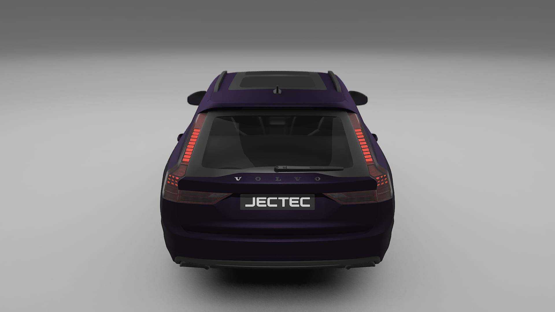 Volvo V90 P5 TPU Lackskyddsfilm | VIOLET Färgskiftande PPF – Komplett Förskuret Kit