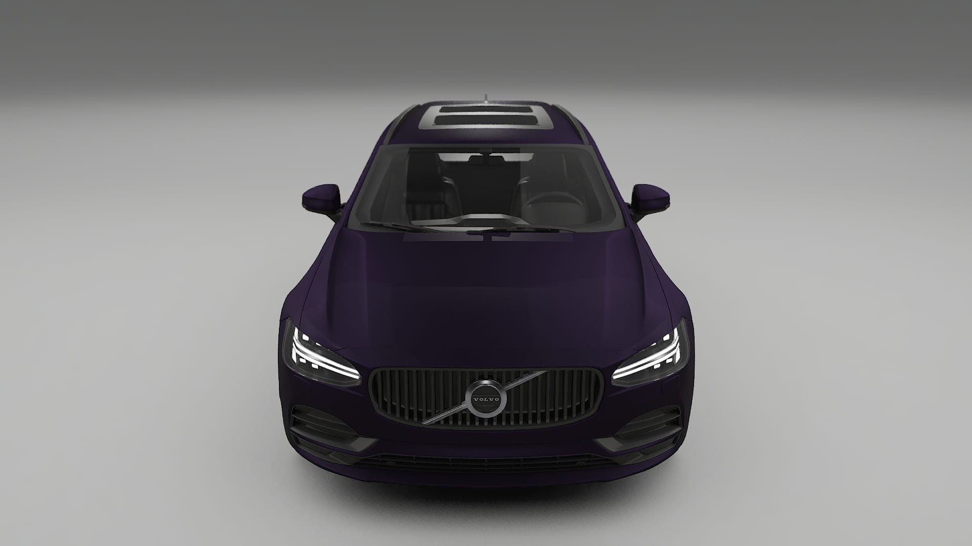 Volvo V90 P5 TPU Lackskyddsfilm | VIOLET Färgskiftande PPF – Komplett Förskuret Kit