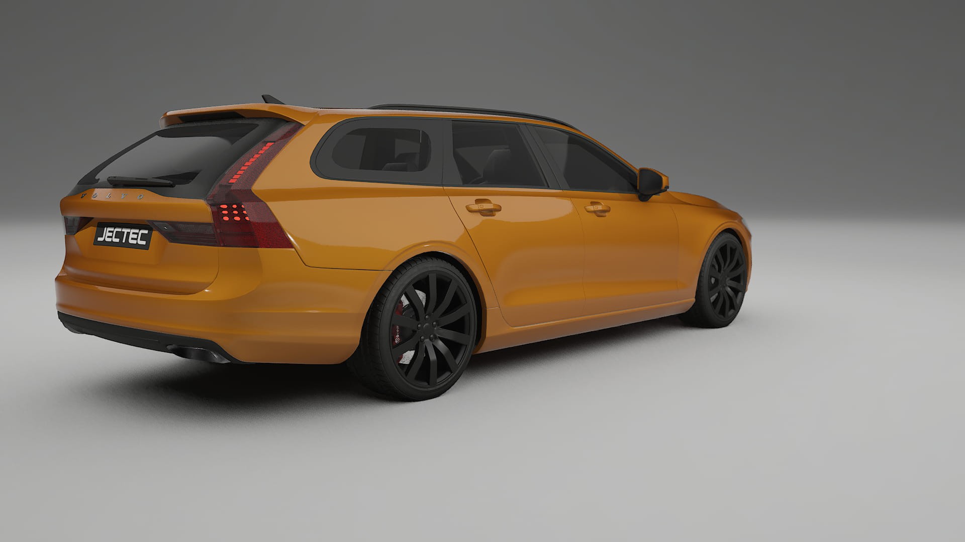 Volvo V90 P5 TPU Lackskyddsfilm | DAISY Färgskiftande PPF – Komplett Förskuret Kit