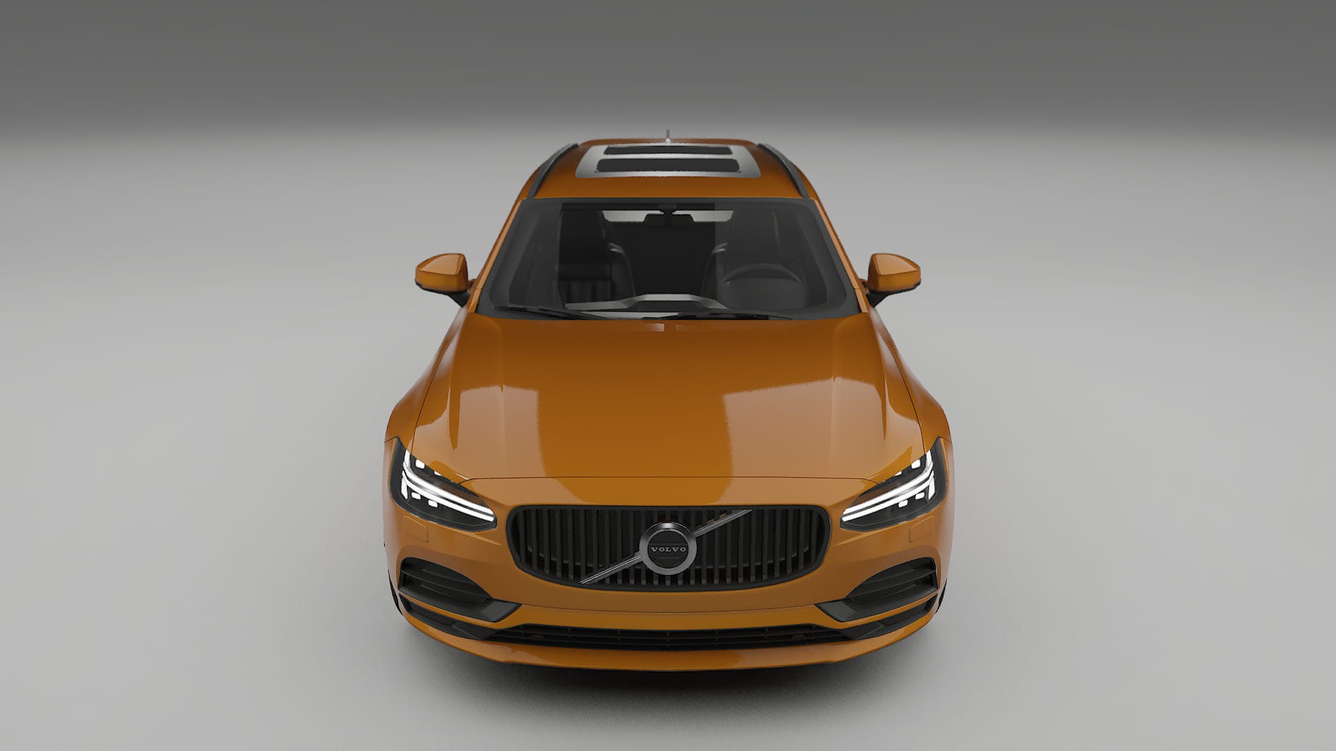 Volvo V90 P5 TPU Lackskyddsfilm | DAISY Färgskiftande PPF – Komplett Förskuret Kit