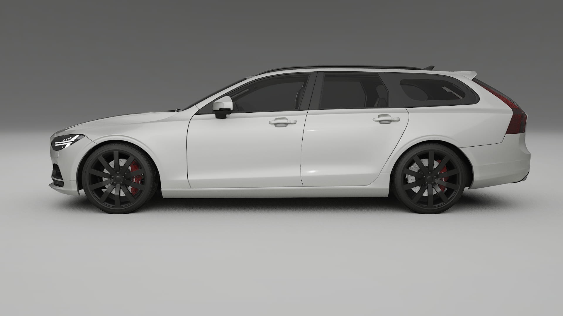 Volvo V90 P5 TPU Lackskyddsfilm | PEARL Färgskiftande PPF – Komplett Förskuret Kit