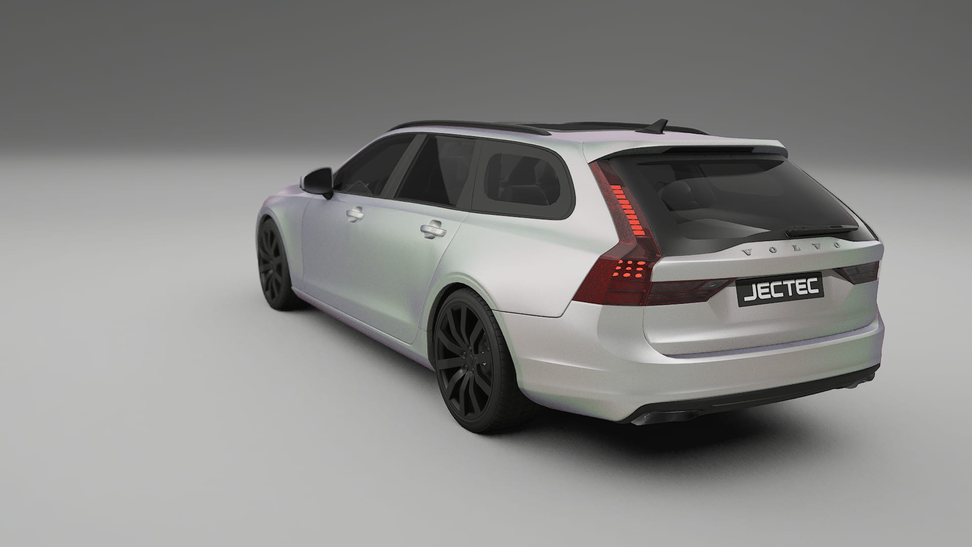 Volvo V90 P5 TPU Lackskyddsfilm | NEBULA Färgskiftande PPF – Komplett Förskuret Kit