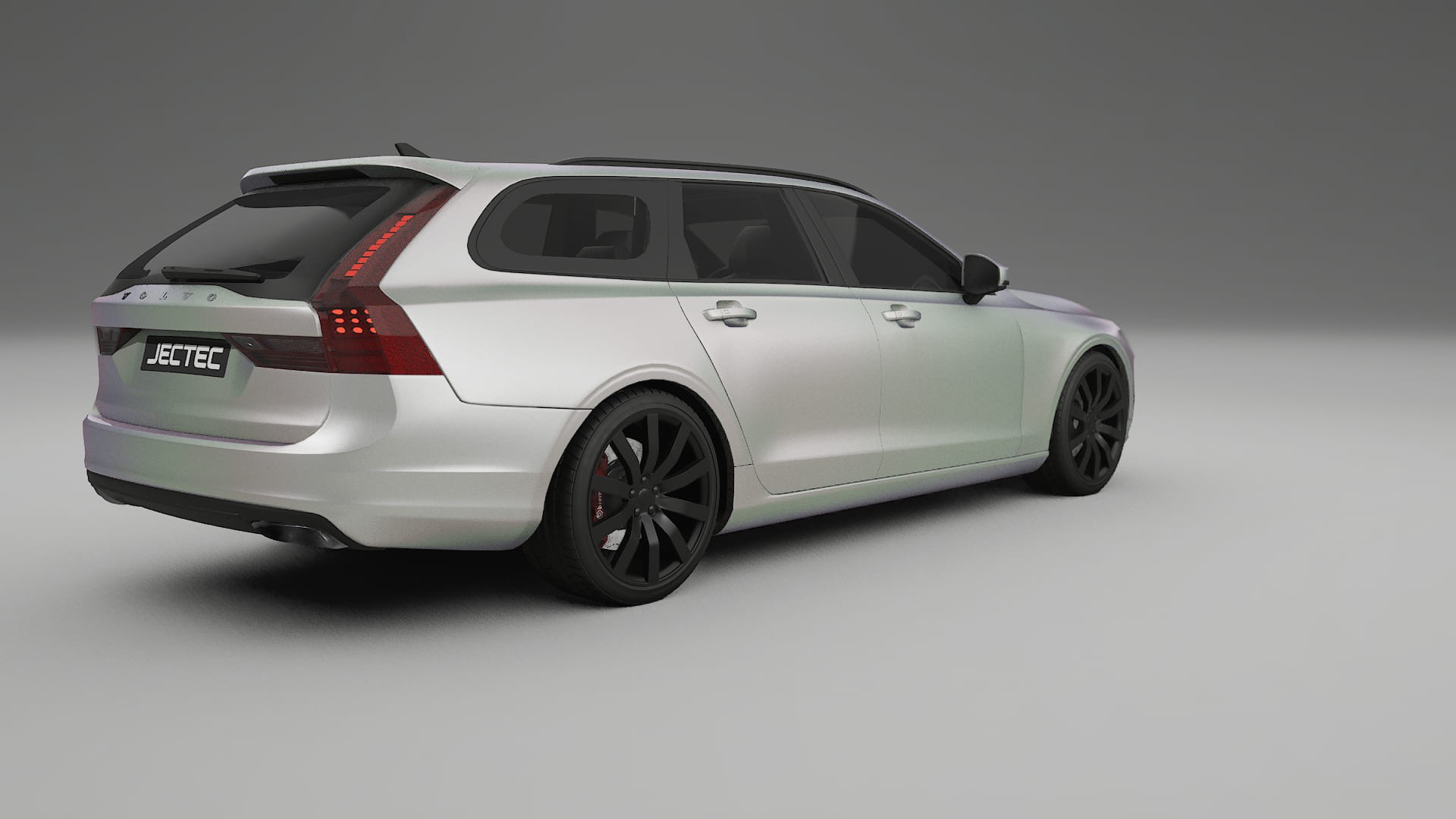Volvo V90 P5 TPU Lackskyddsfilm | NEBULA Färgskiftande PPF – Komplett Förskuret Kit