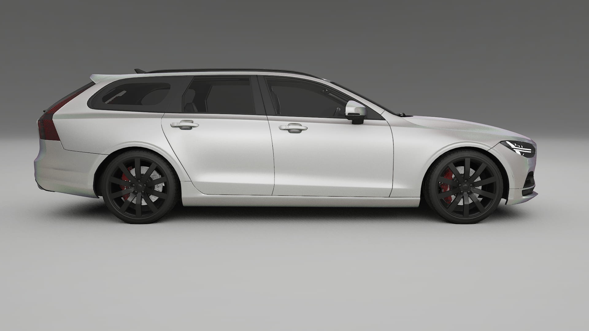 Volvo V90 P5 TPU Lackskyddsfilm | NEBULA Färgskiftande PPF – Komplett Förskuret Kit