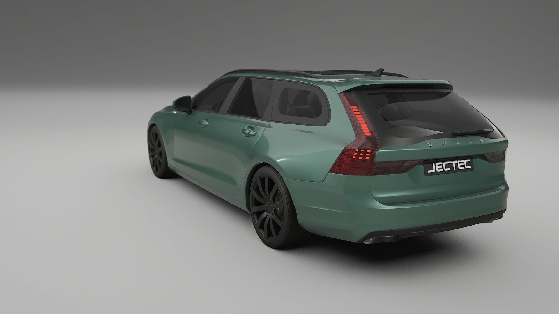 Volvo V90 P5 TPU Lackskyddsfilm | EVERGREEN Färgskiftande PPF – Komplett Förskuret Kit