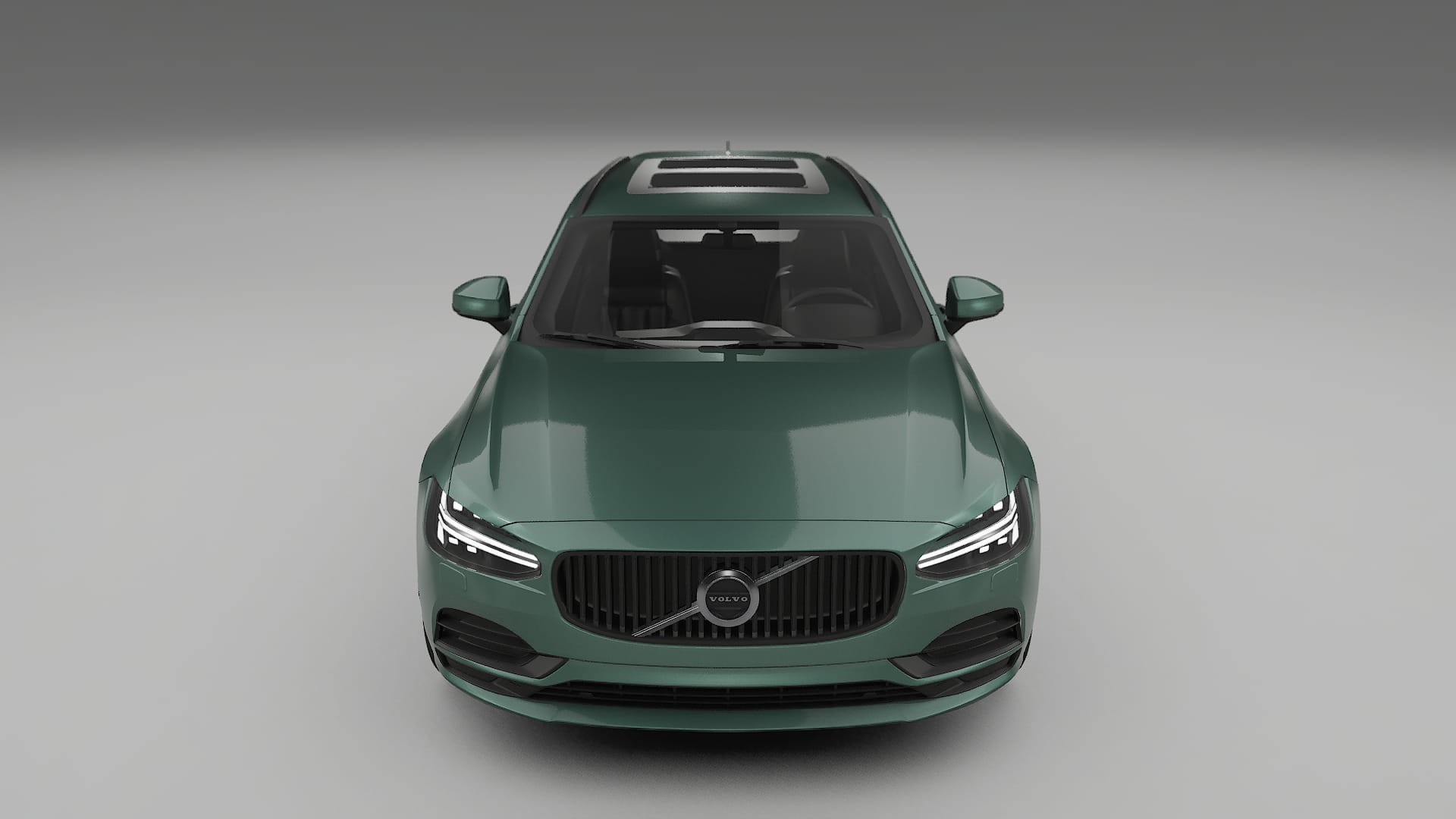 Volvo V90 P5 TPU Lackskyddsfilm | EVERGREEN Färgskiftande PPF – Komplett Förskuret Kit