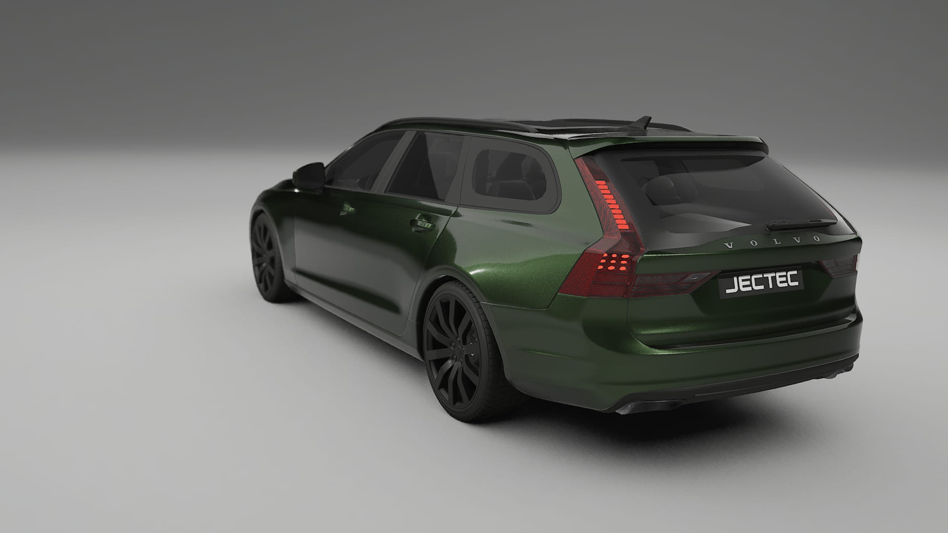 Volvo V90 P5 TPU Lackskyddsfilm | LAGOON Färgskiftande PPF – Komplett Förskuret Kit