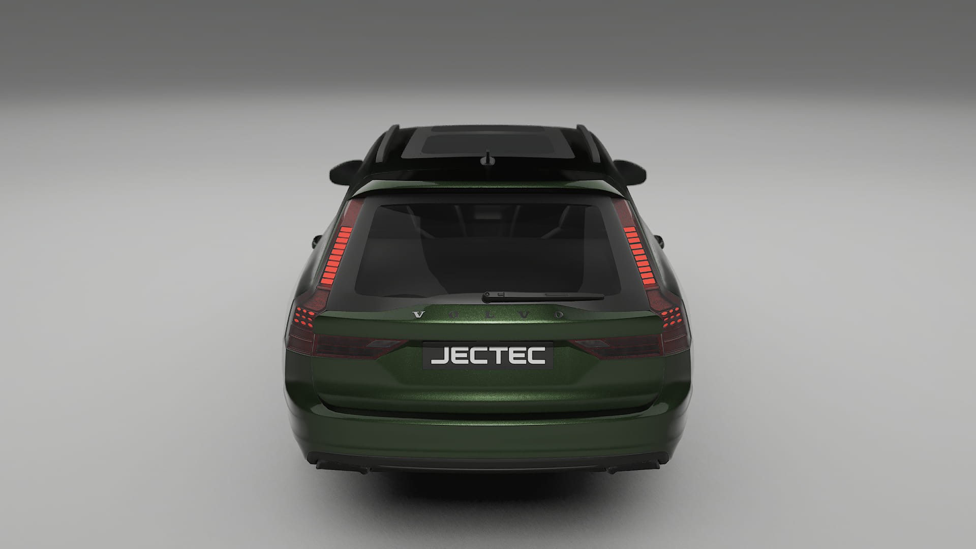 Volvo V90 P5 TPU Lackskyddsfilm | LAGOON Färgskiftande PPF – Komplett Förskuret Kit